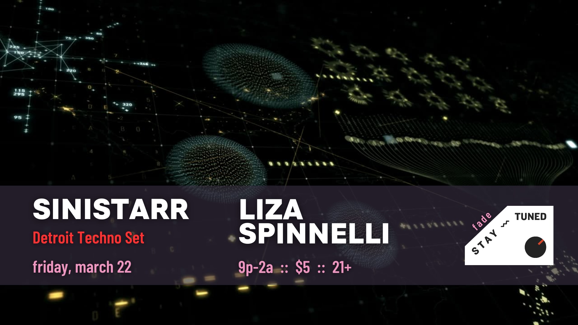 Fade: Sinistarr + Liza Spinnelli