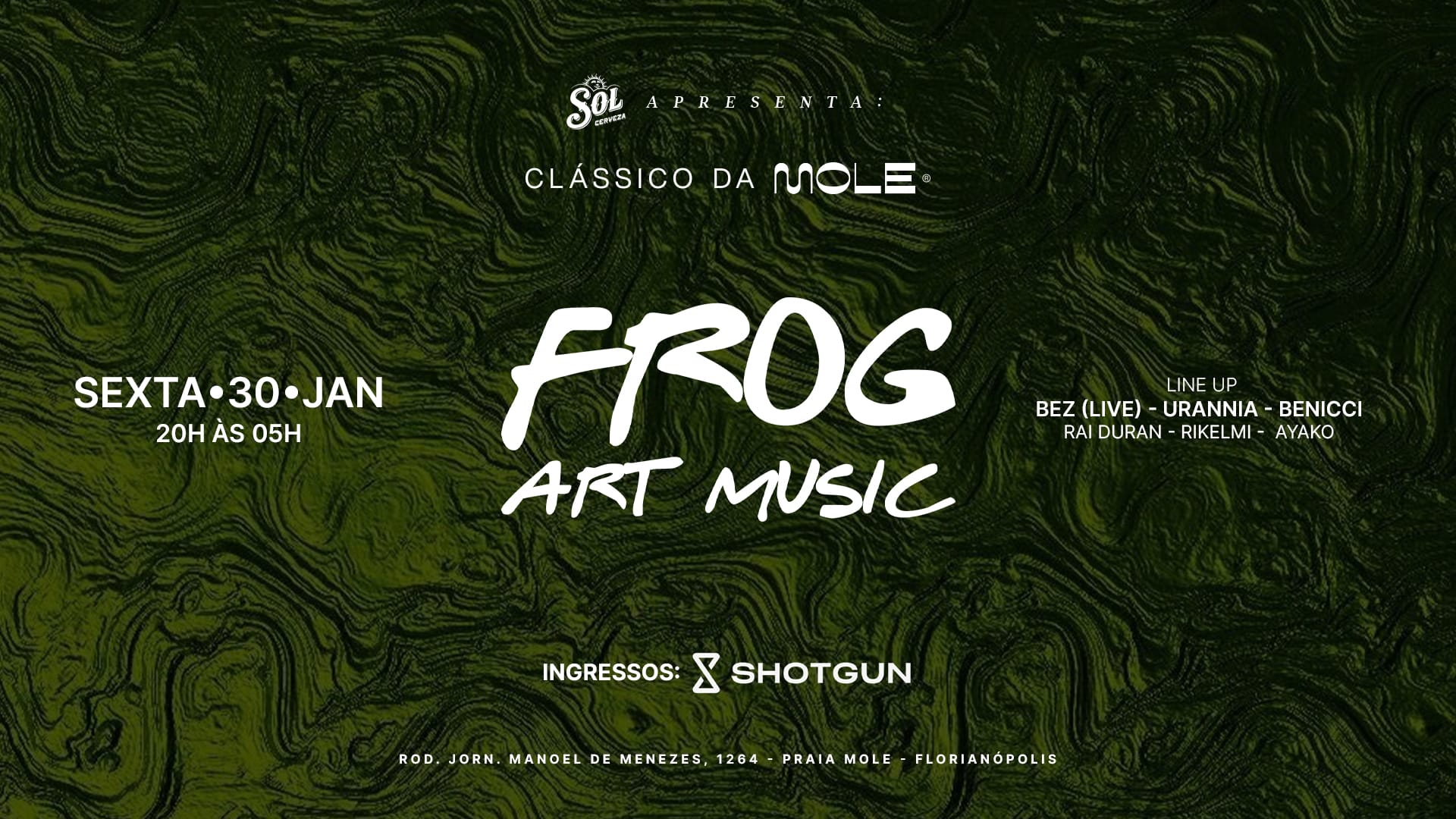 Frog Art Music Sexta 30/01
