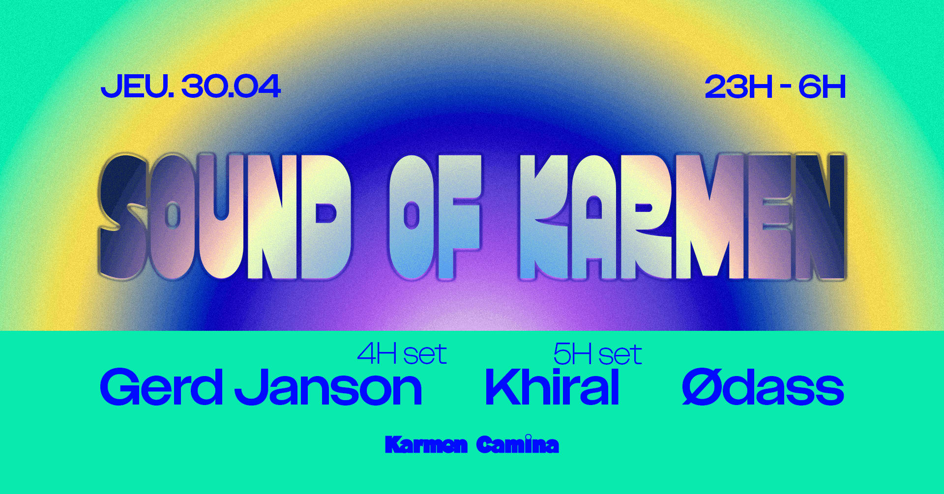 Sound Of Karmen  [Gerd Janson, Khiral, Ødass]