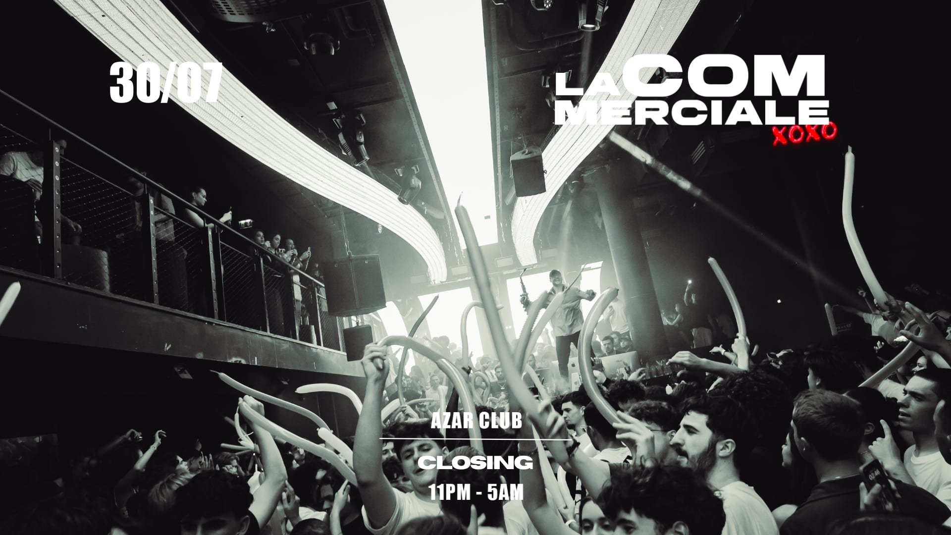 50 Tickets Only: Closing La Commerciale - Jeudi 30 Juillet