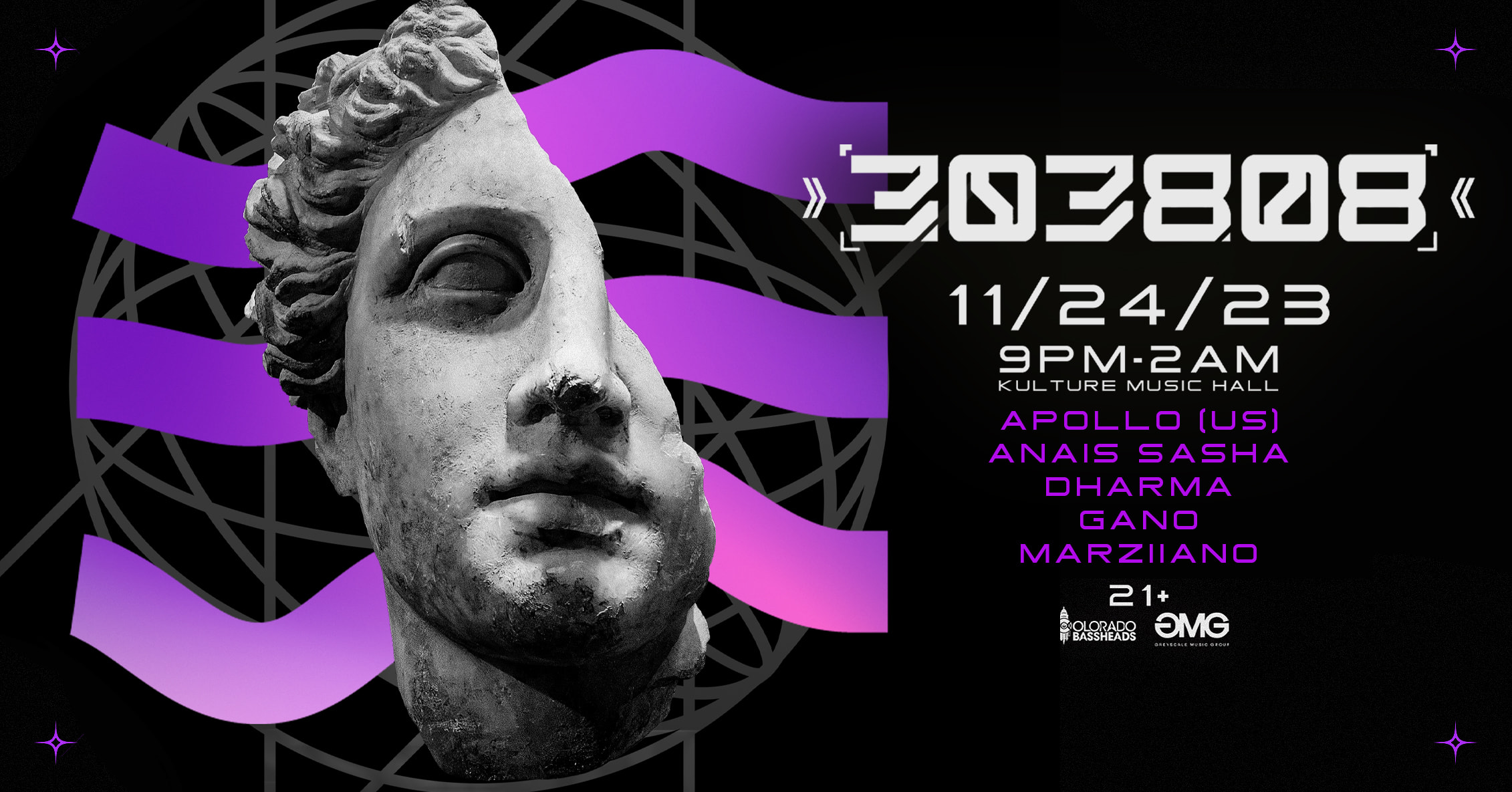 303808 Ft Apollo (Us), Anais Sasha, Dharma, Gano, Marziiano