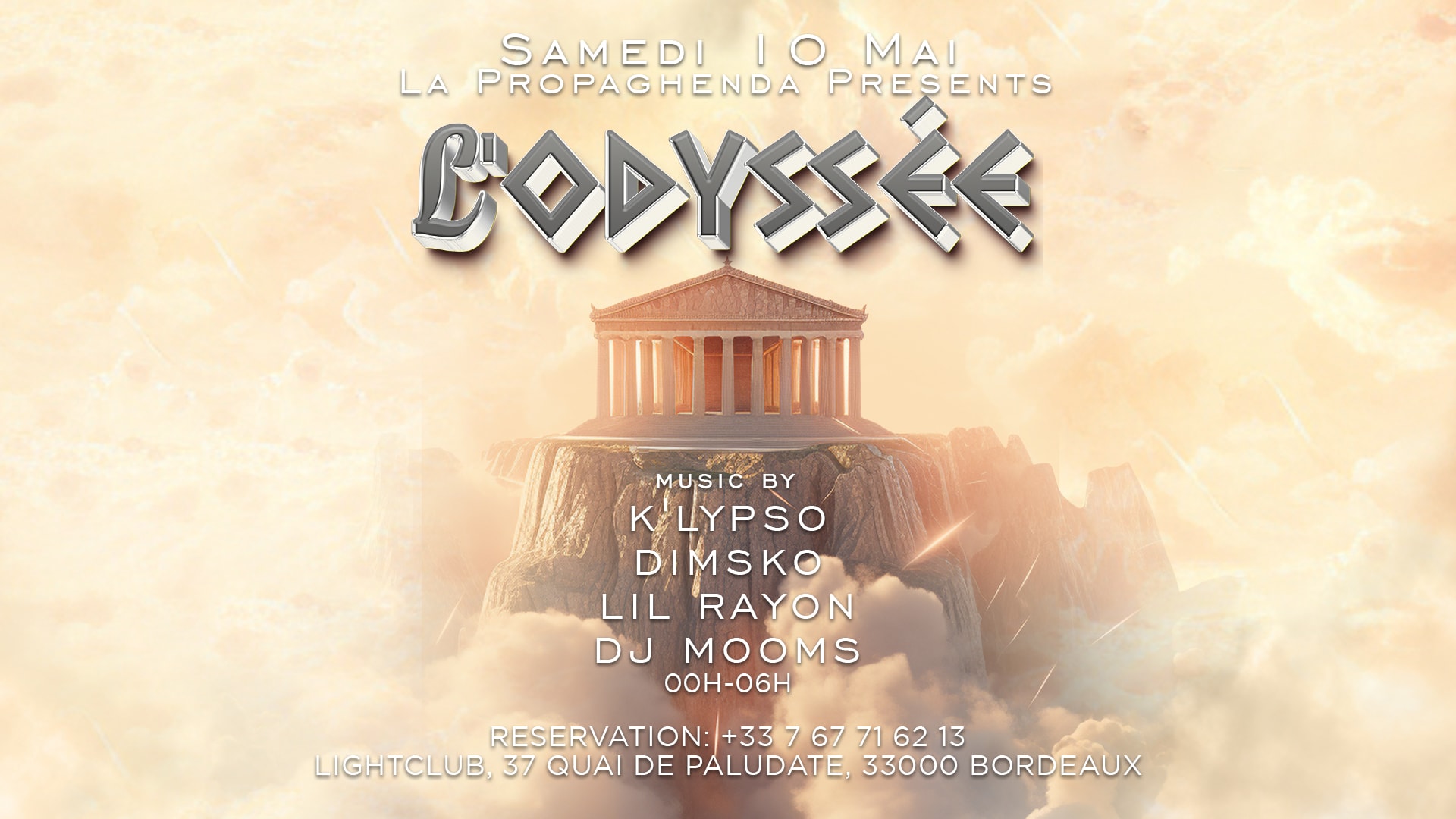 L’Odyssée Chap 1 | 10/05 | Lightclub