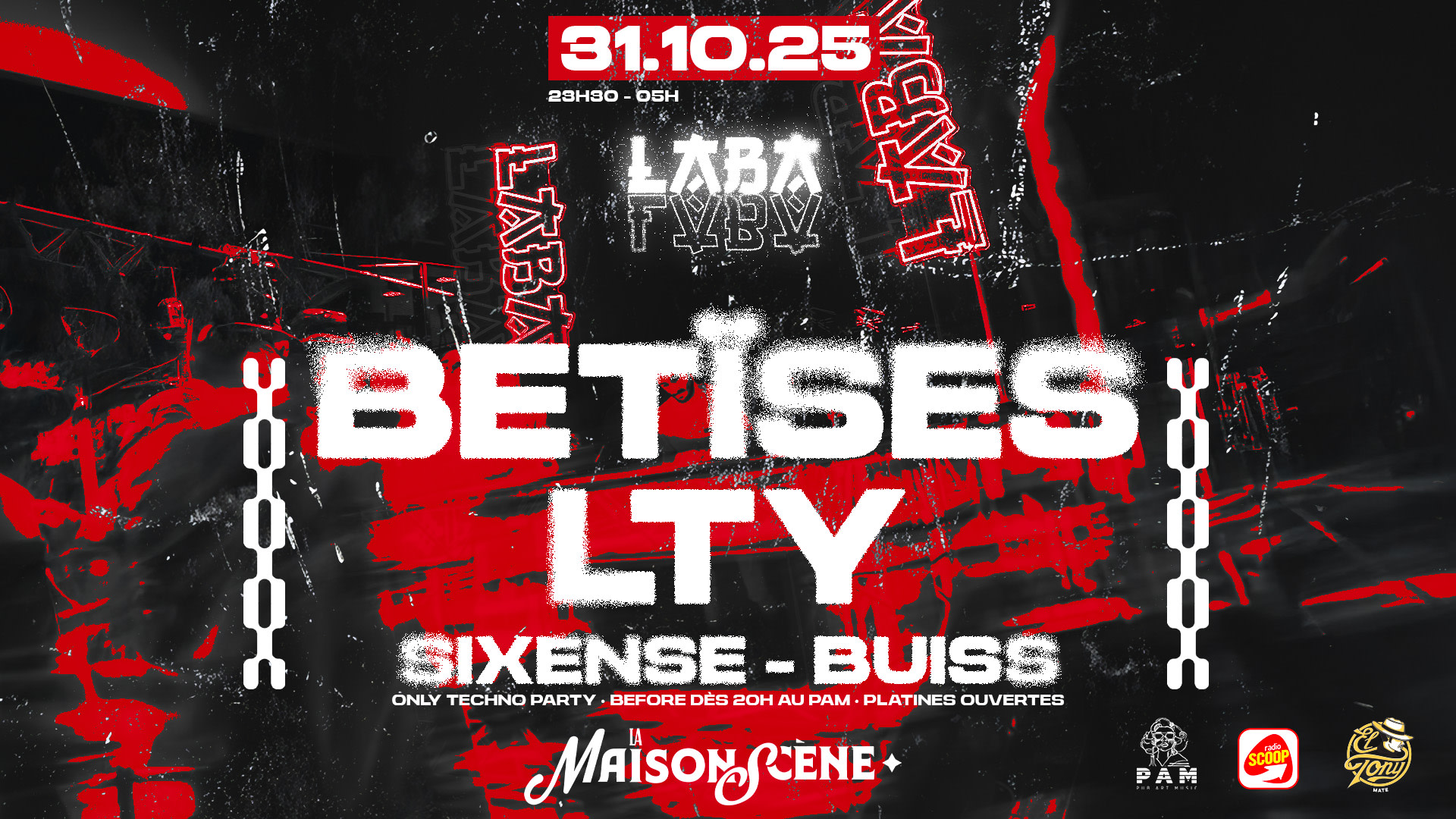 Labalaba W/ Betïses, Lty, Sixense & Buiss