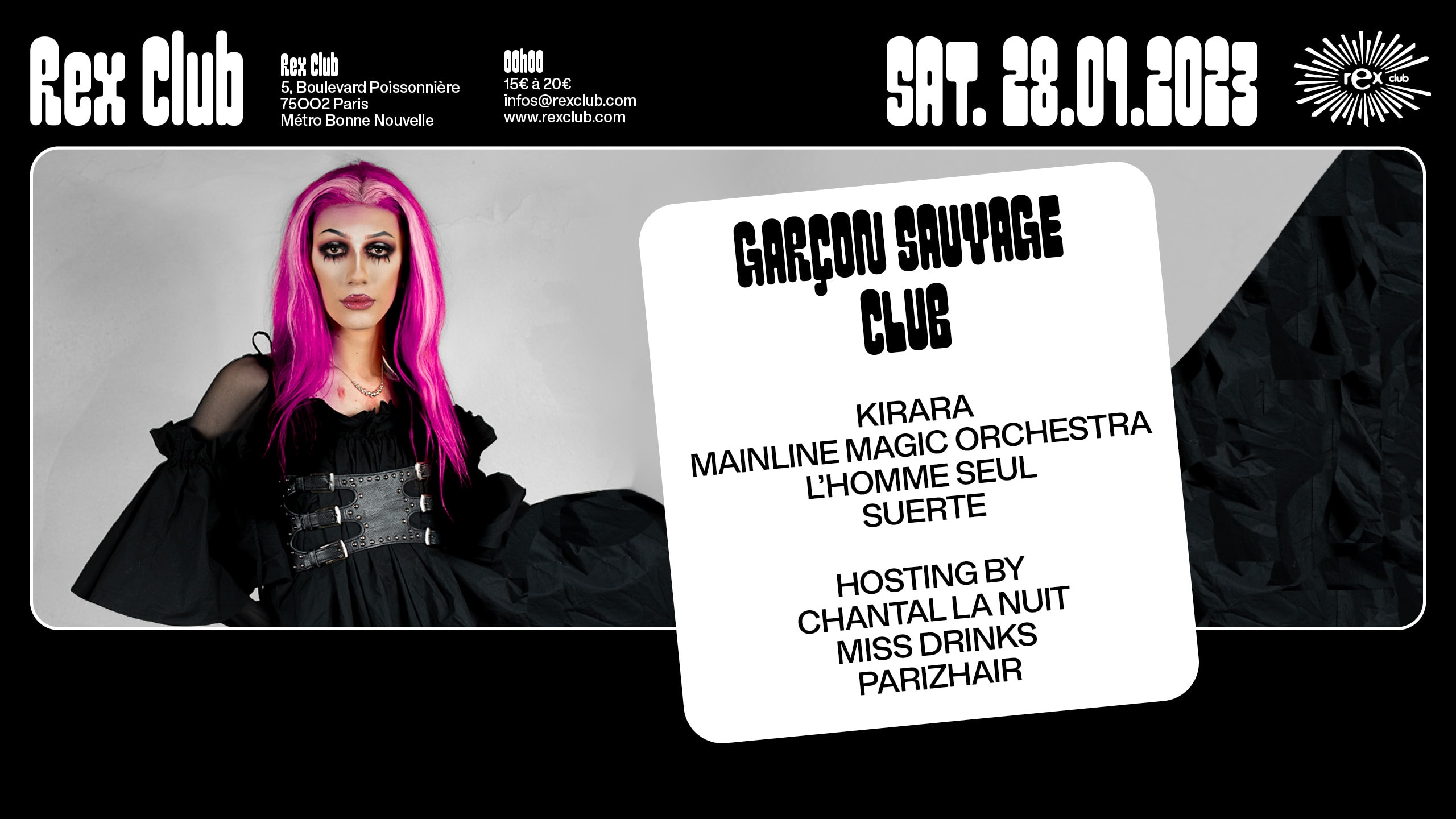 Garçon Sauvage Club: Kirara, Mainline Magic Orchestra & More