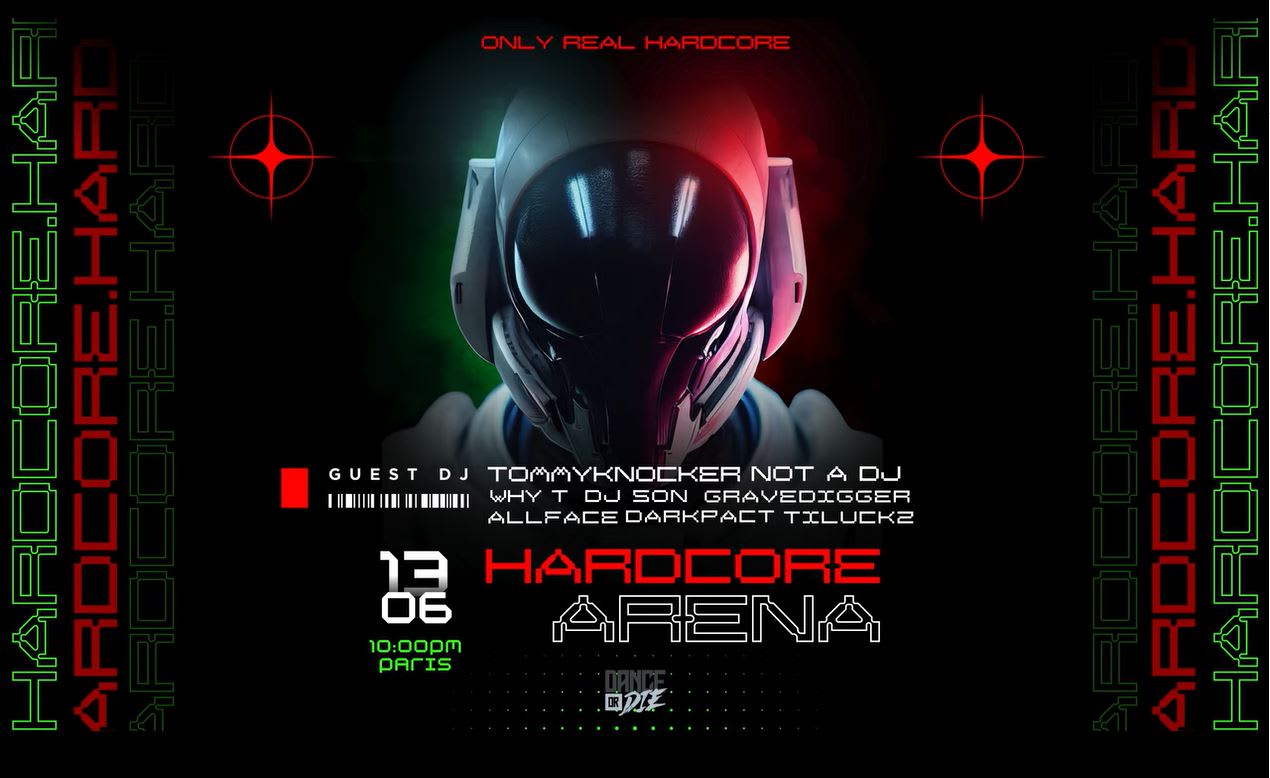 Hardcore Arena W/ Tommyknocker, Not A Dj, Why T And More !