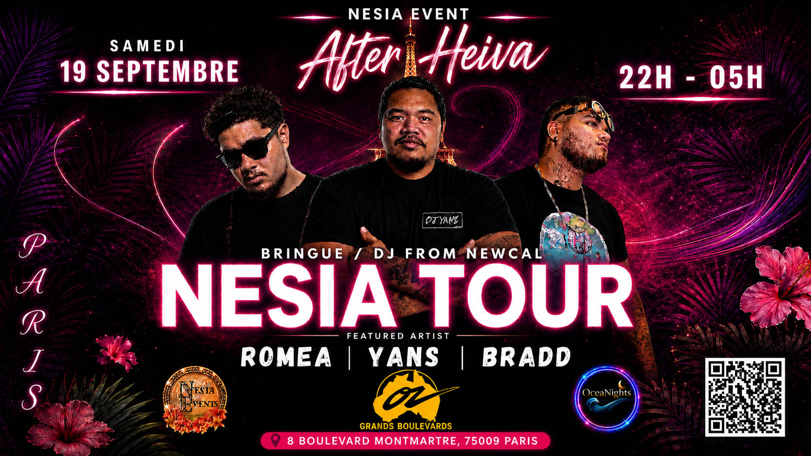 Nesia Tour - Paris 09/2026