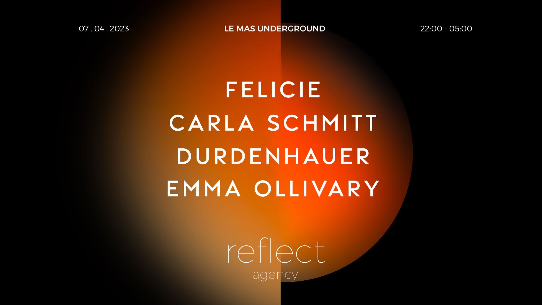 Reflect Agency : Felicie, Carla Schmitt, Durdenhauer & More