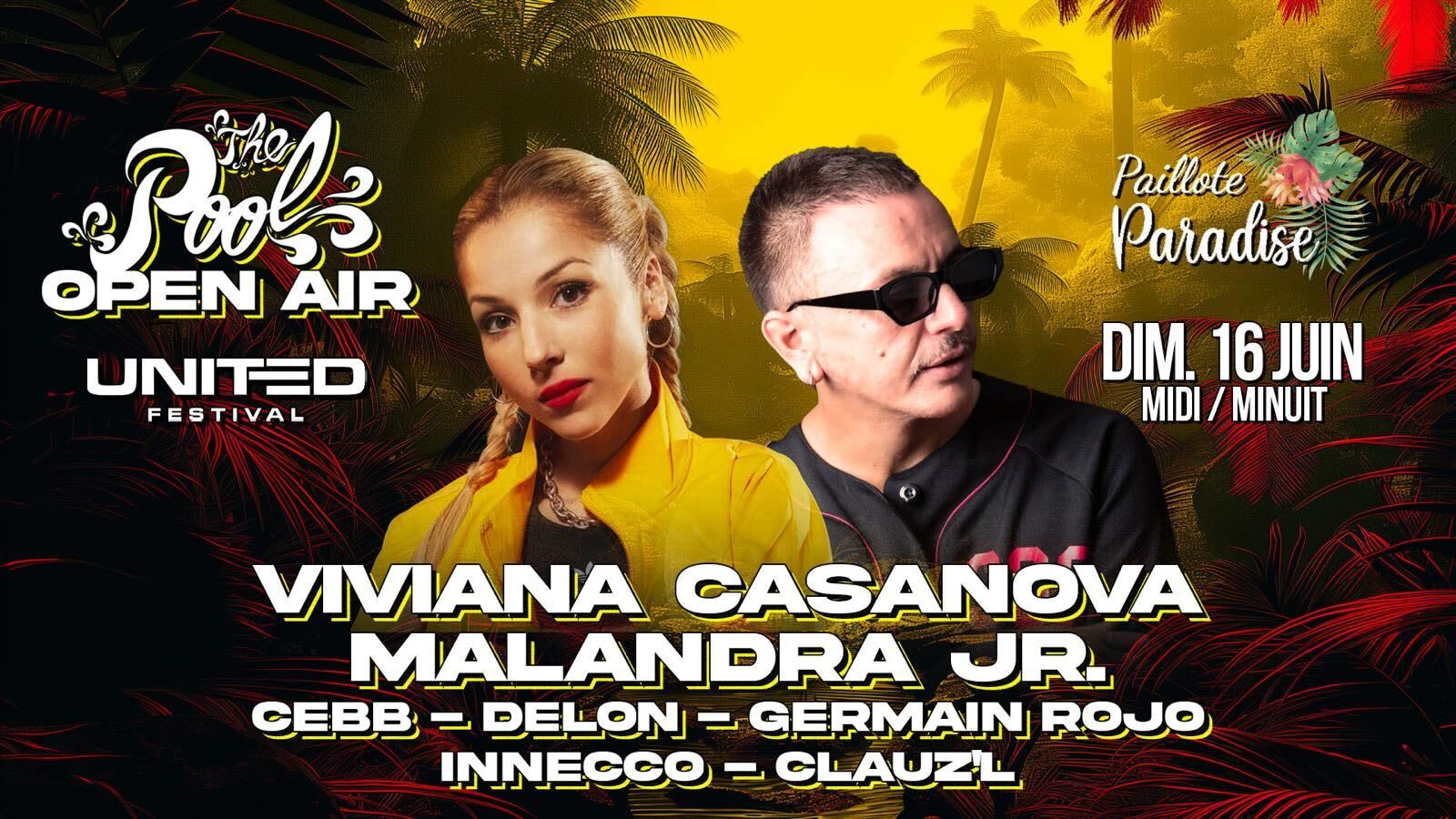 The Pool Open Air : Viviana Casanova & Malandra Jr