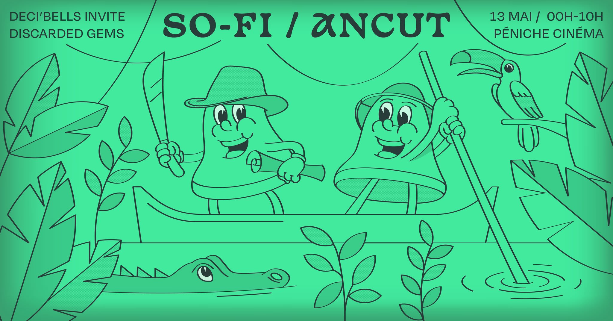 Deci’Bells Invite Discarded Gems W/ So-Fi & Ancut, Elipsia