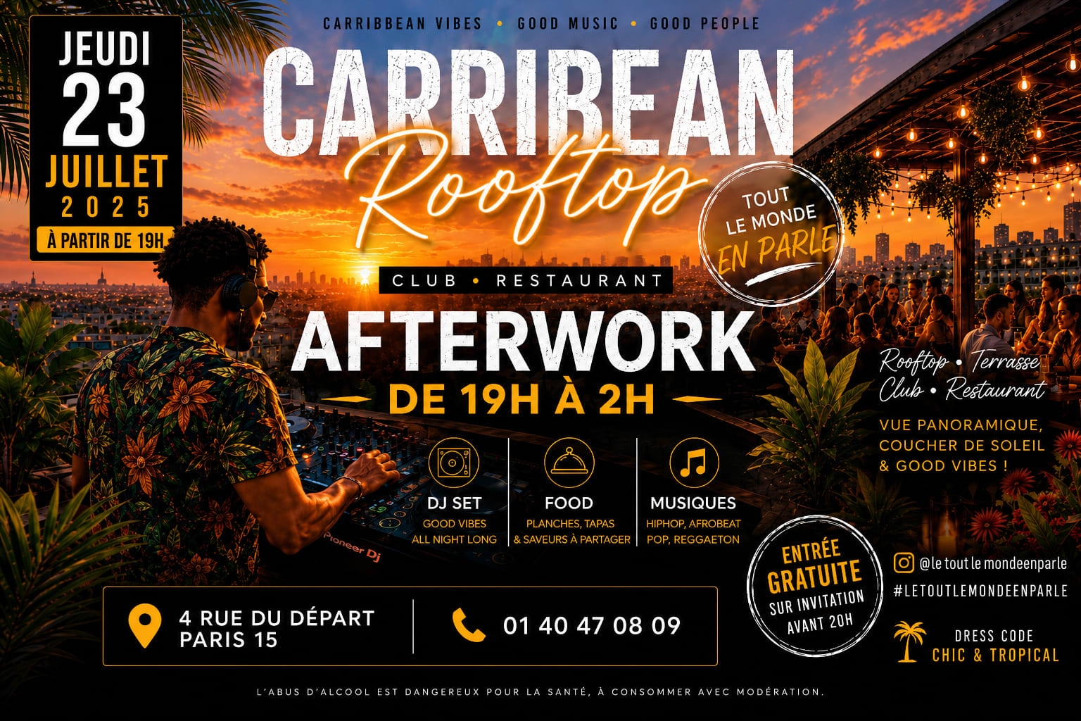 Afterwork Caribbean & Old Sckool Open Air & Club