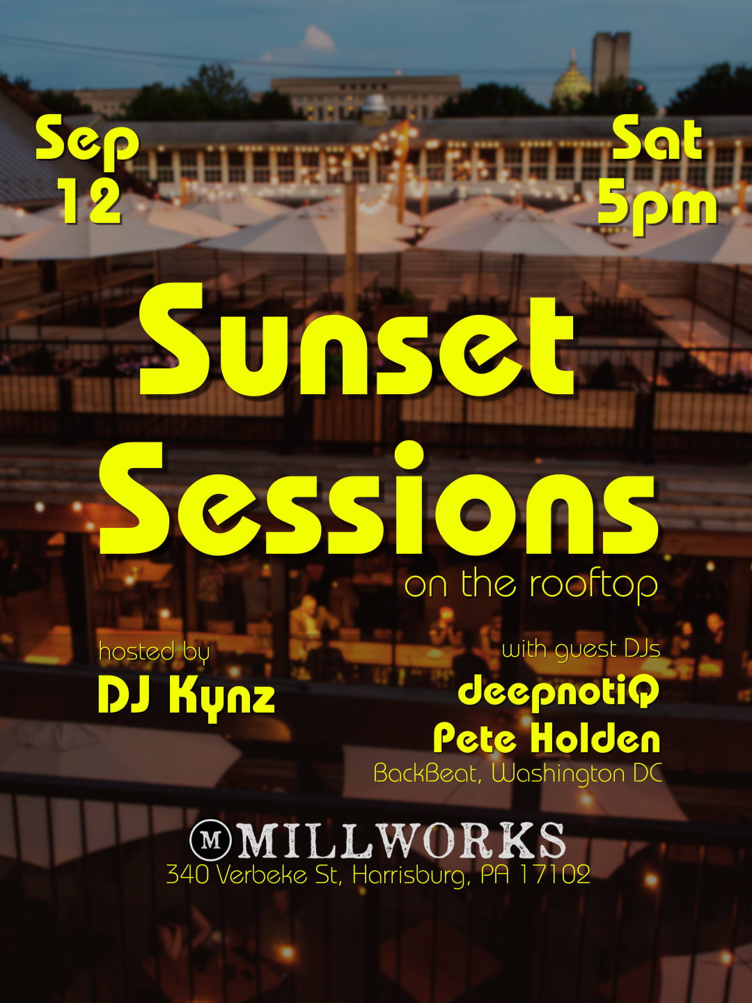 Sunset Sessions At Millworks