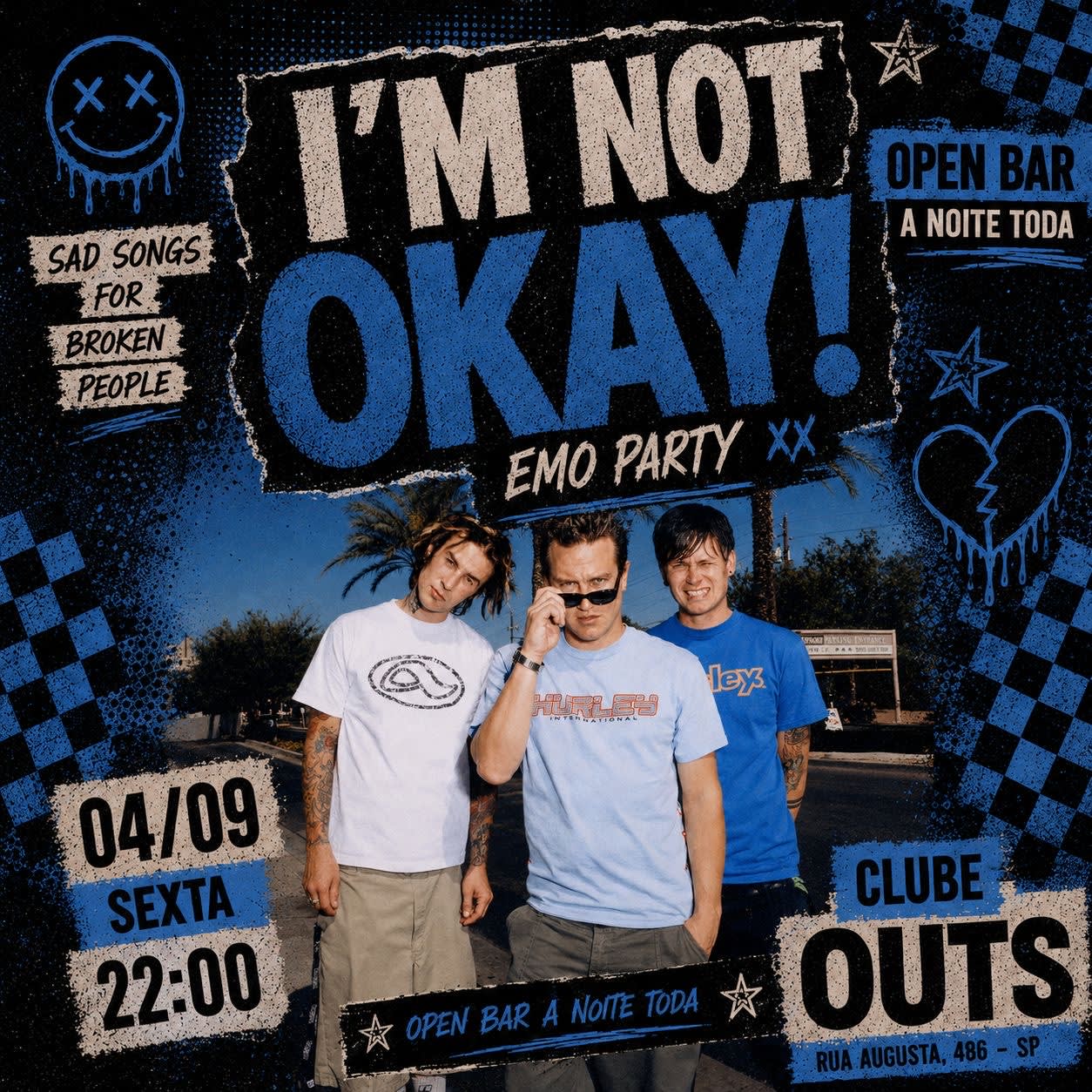 Open Bar | I'm Not Ok | Emo Party