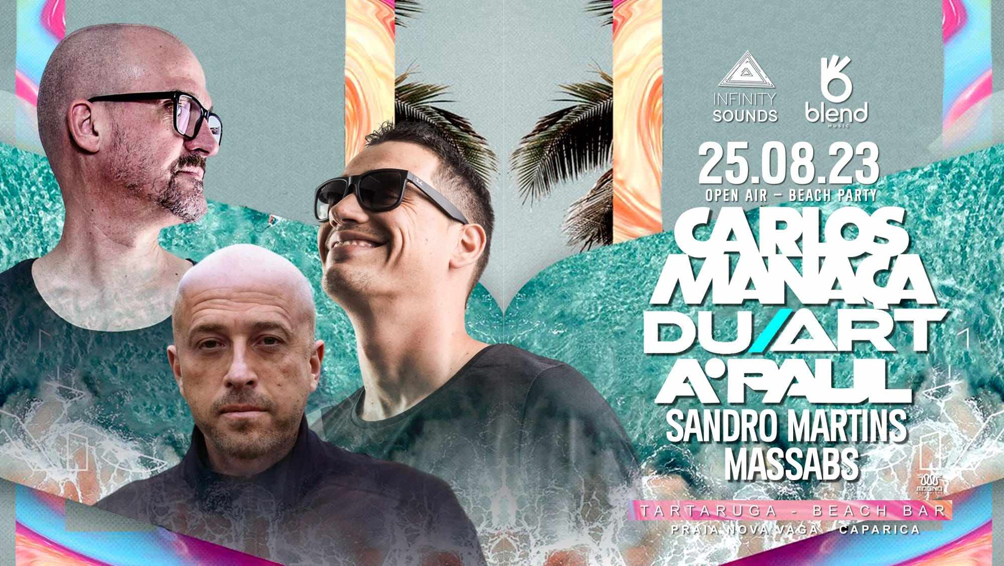 Carlos Manaça, Duart & A Paul  Beach Party