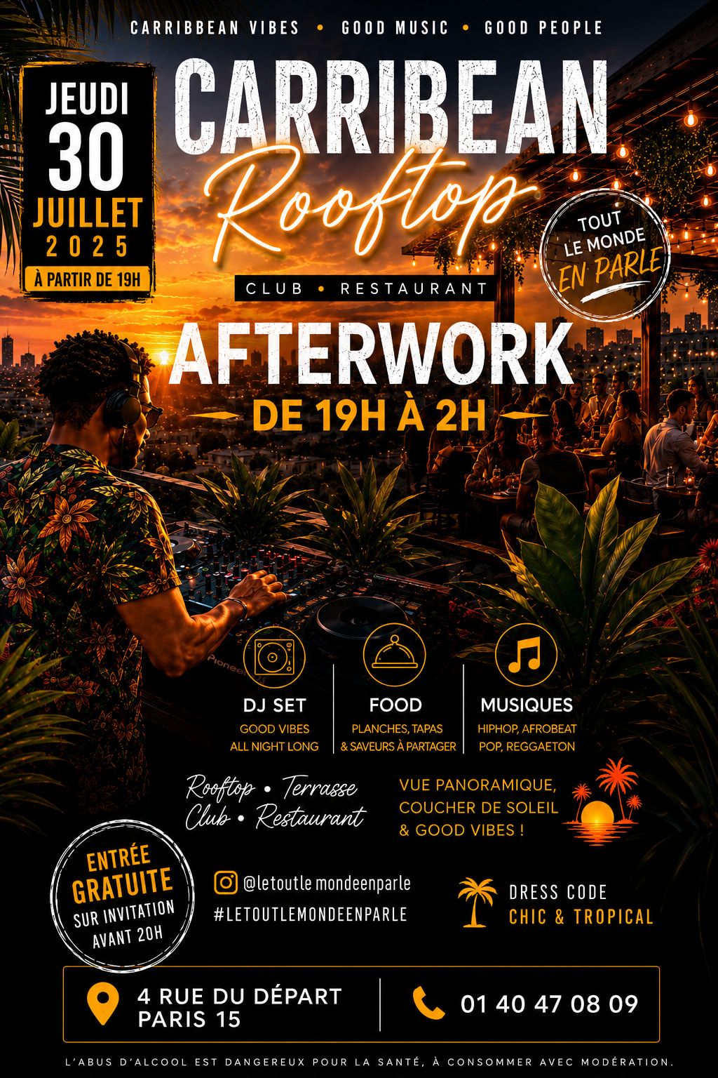 Afterwork Caribbean & Old Sckool Open Air & Club