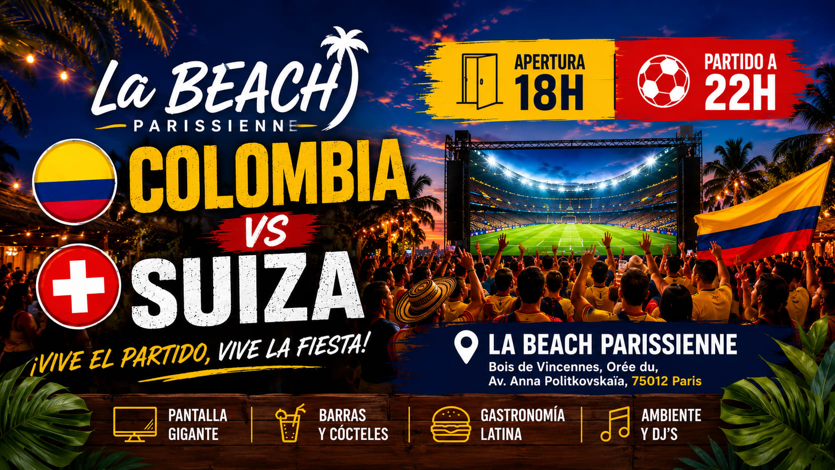 Colombia Vs Suiza