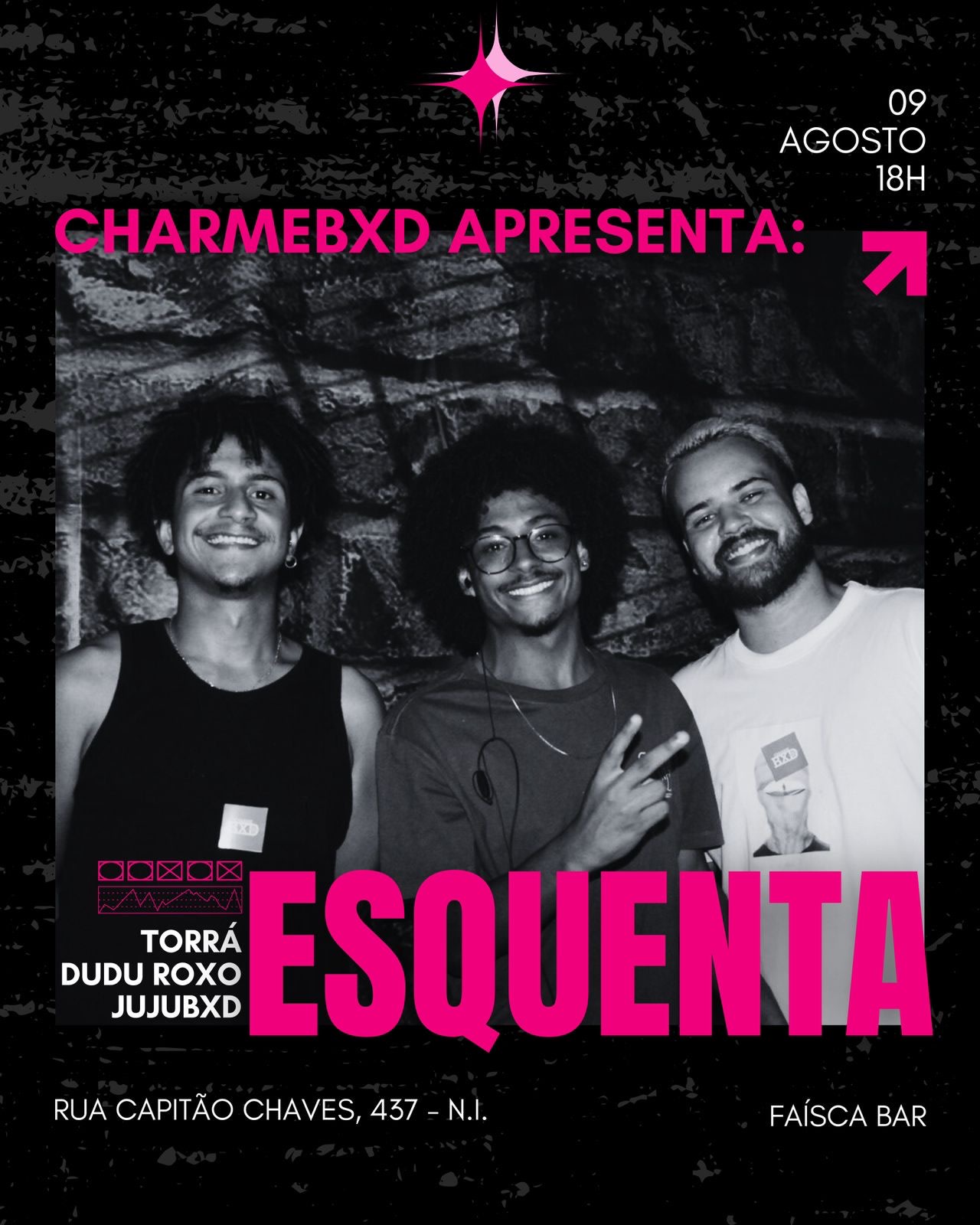 Charme Bxd Apresenta: Esquenta No Faísca Bar