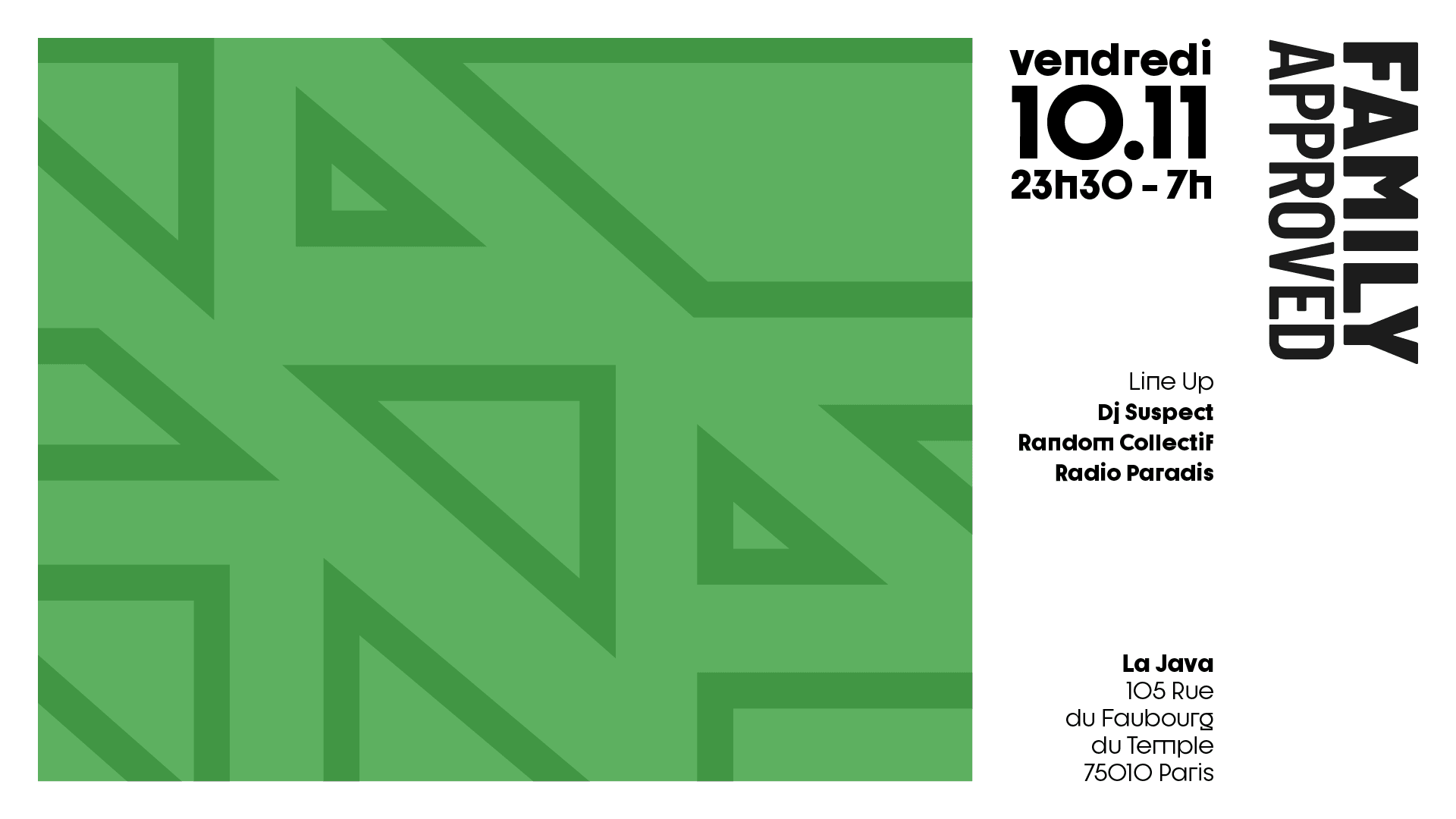 Family Approved Invite Dj Suspect, Random Et Radio Paradis