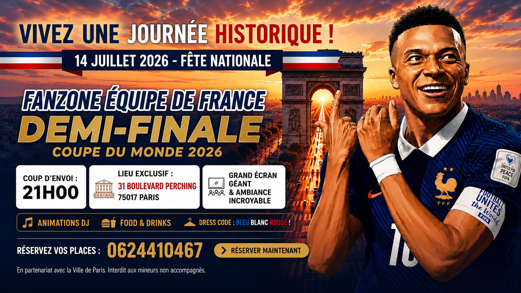 Fanzone France Vs Espagne + After ( Loft Maillot )