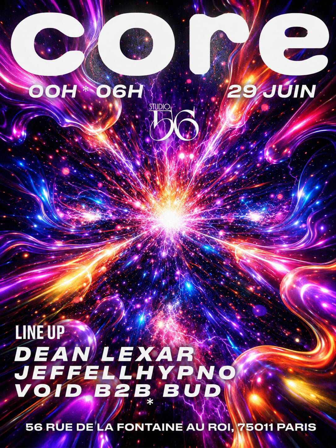 Core W/ , Dean Lexar , Jeffellhypno , Void B2b Bud