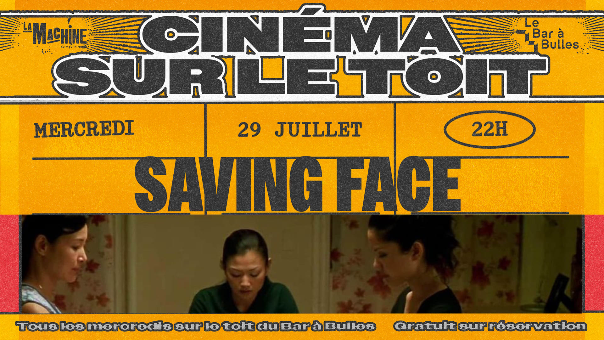 Cinéma Sur Le Toit : Saving Face