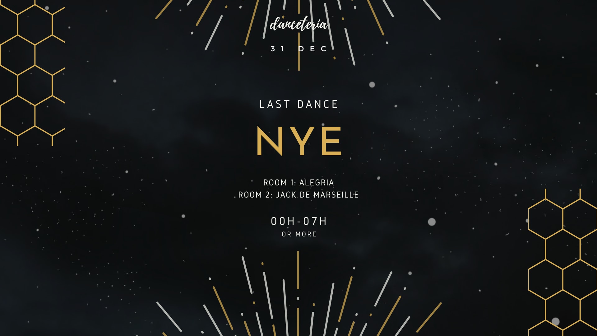 Last Dance Nye @ Danceteria W/ Jack De Marseille + Alegria