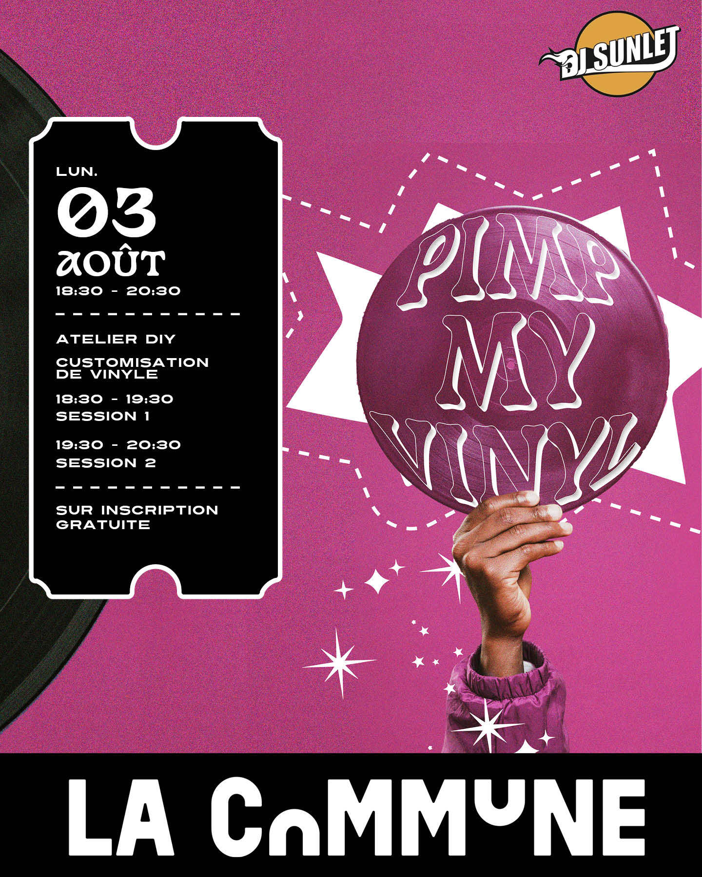 Pimp My Vinyl - With Dj Sunlet