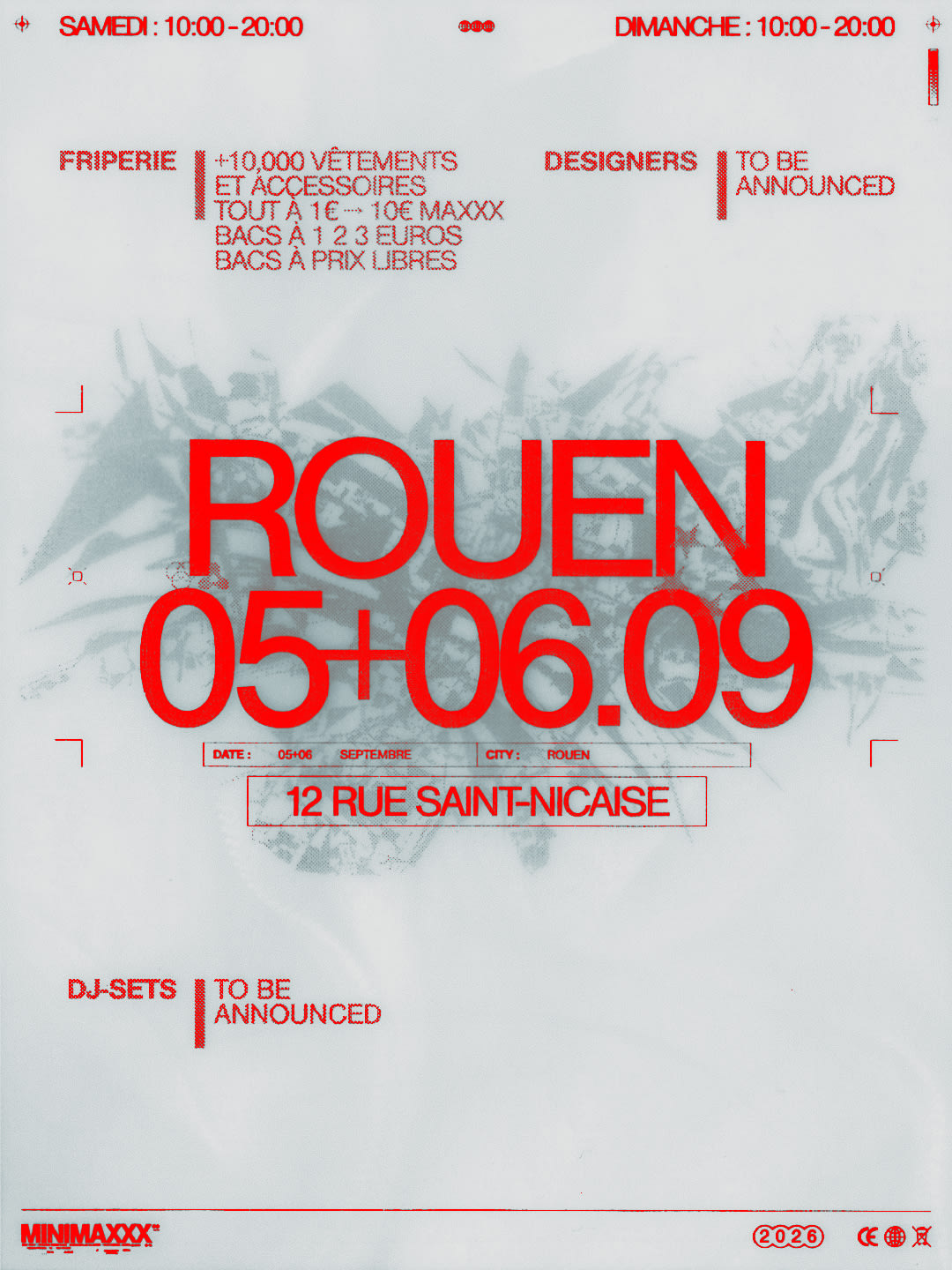 [Rouen] Friperie + Dj-Sets + Designers