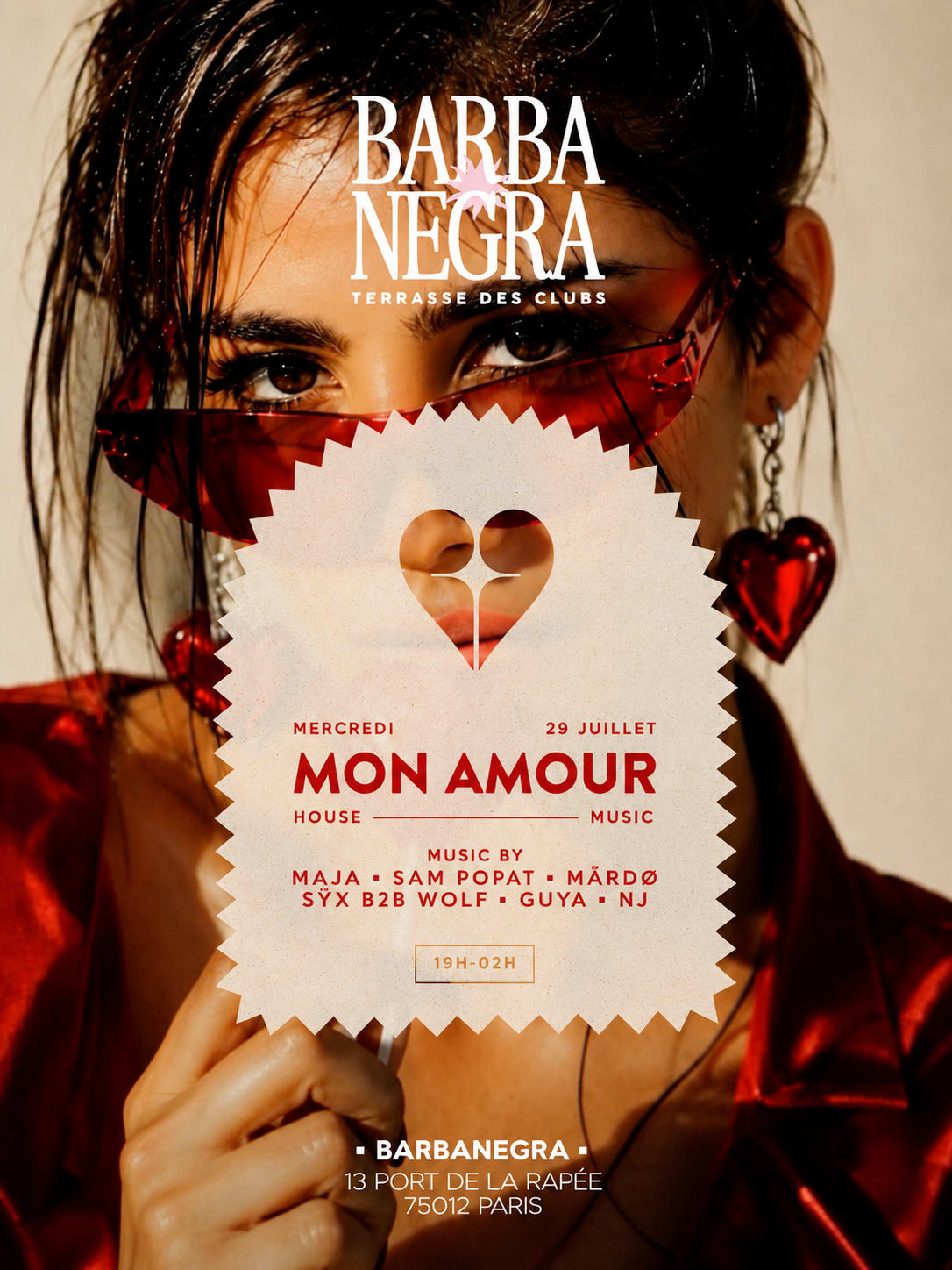 Mon Amour X Barbanegra - Mercredi 29 Juillet