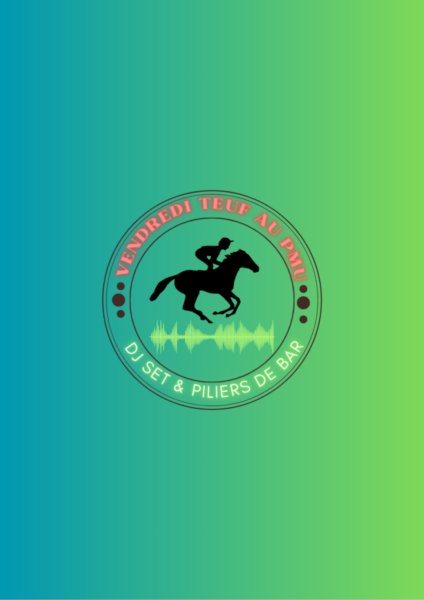 (Lille)-Vendredi Teuf Au Pmu:Dj Set Et Pilier De Bar