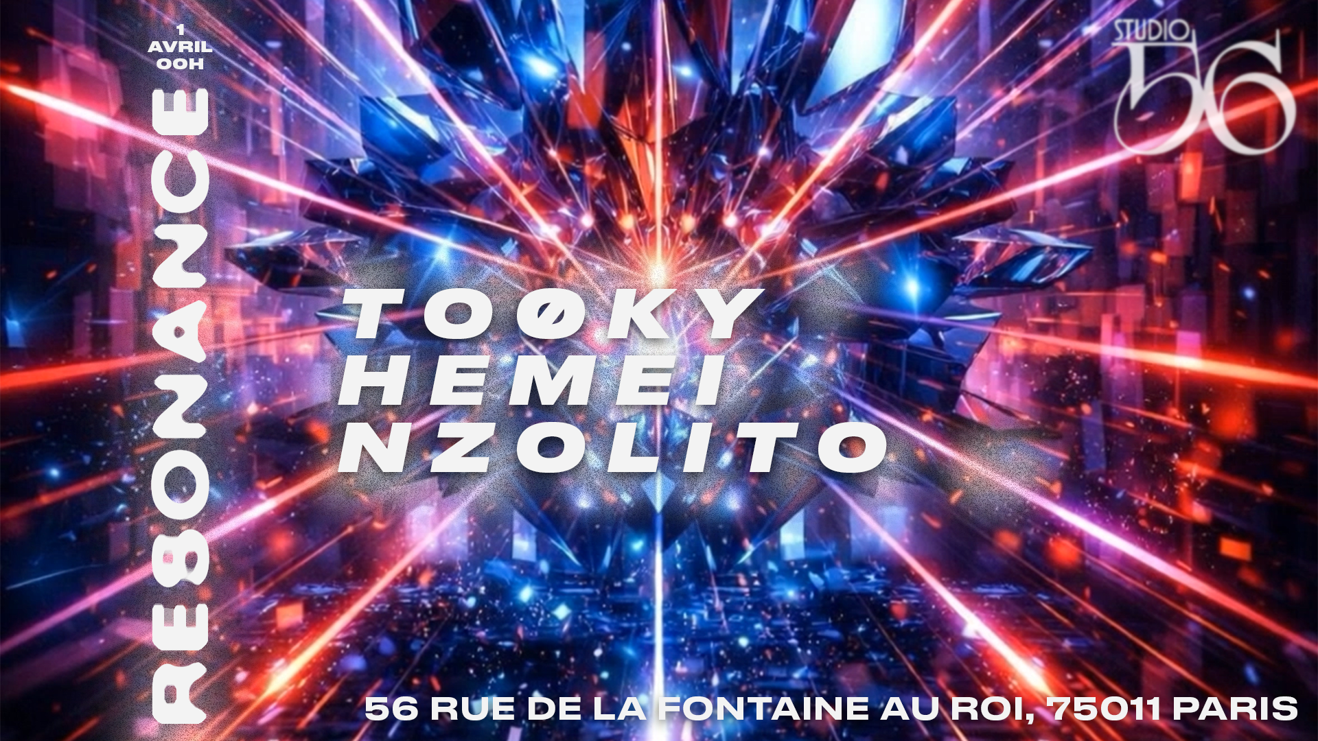 Resonance W/ Toøky , Opale , Hemei , Nzolito