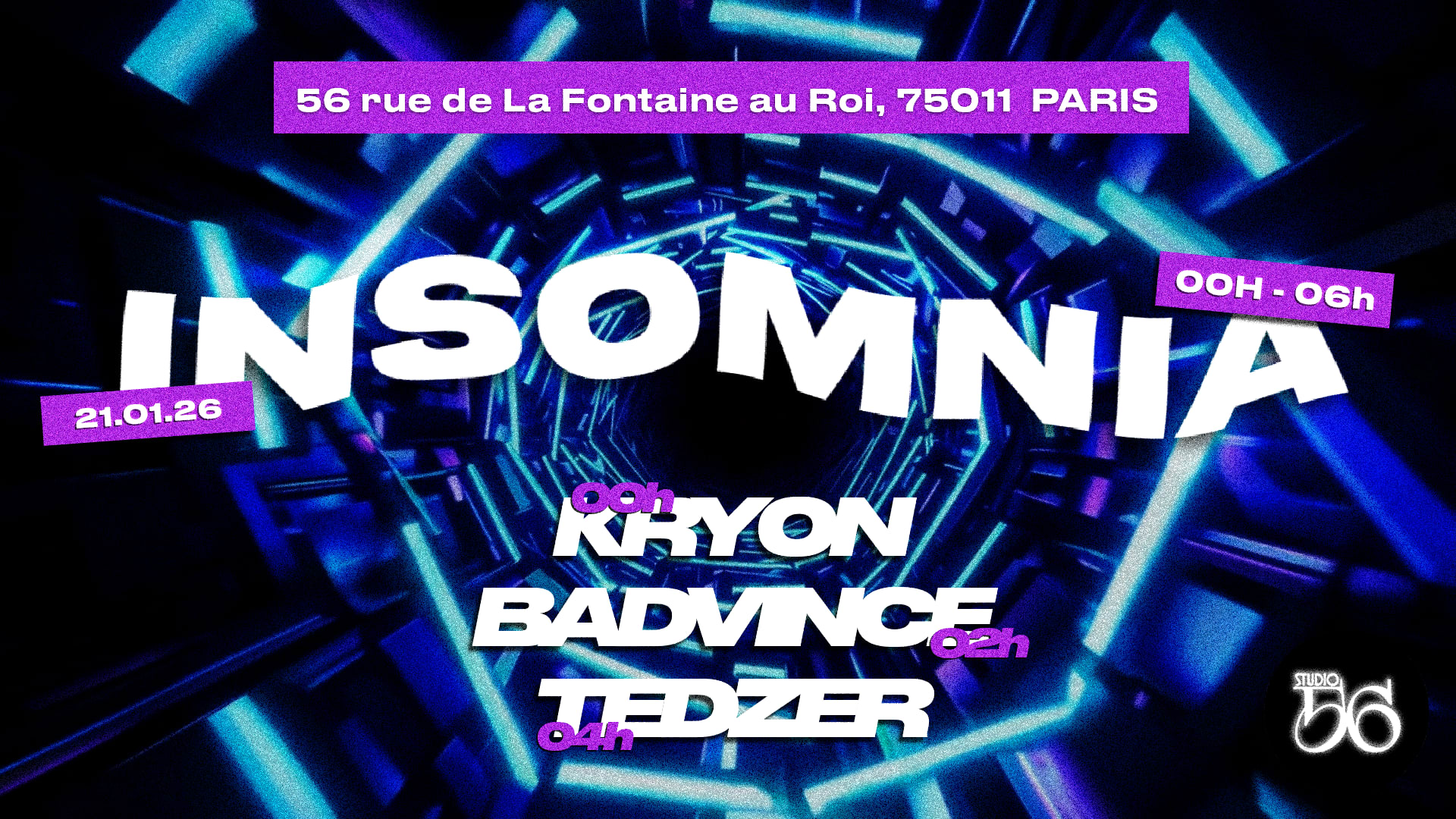 Insomnia W/ Kry0m , Badvince , Tedzer