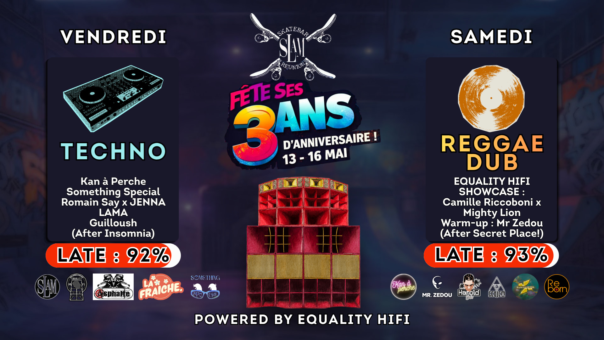 3 Ans Slam Skatebar