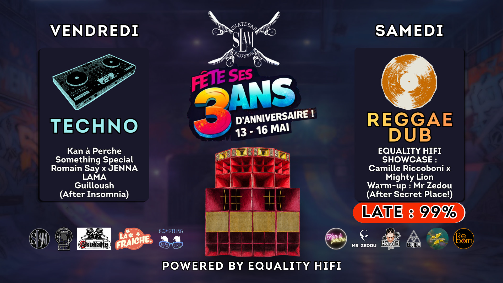 3 Ans Slam Skatebar