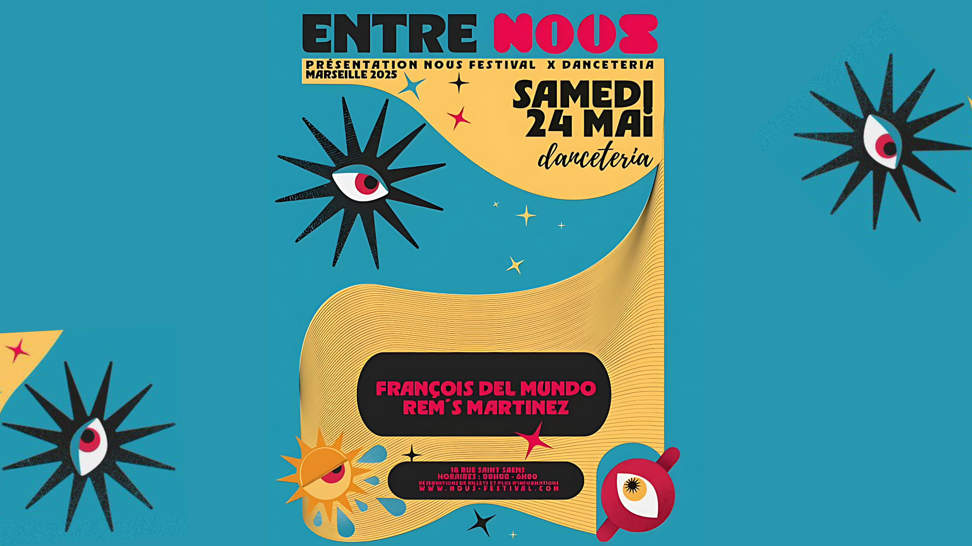 "Entre Nous" W/ Francois Del Mundo + Rem's Martinez