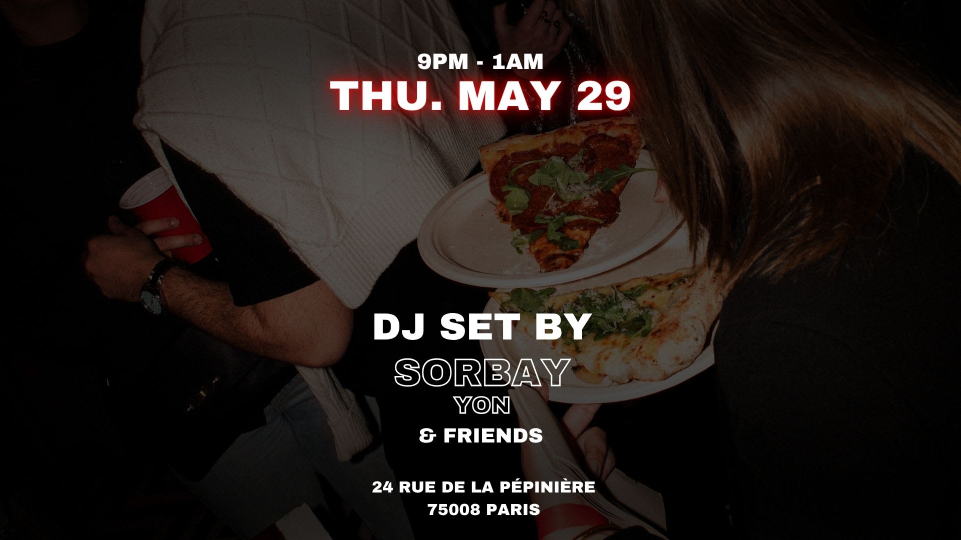 Sorbay X Yon @ Slice Pizza Club