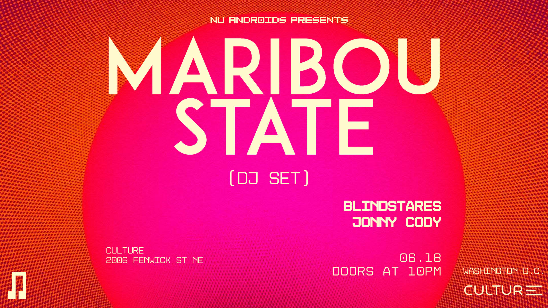 Nü Androids Presents: Maribou State (Dj Set)