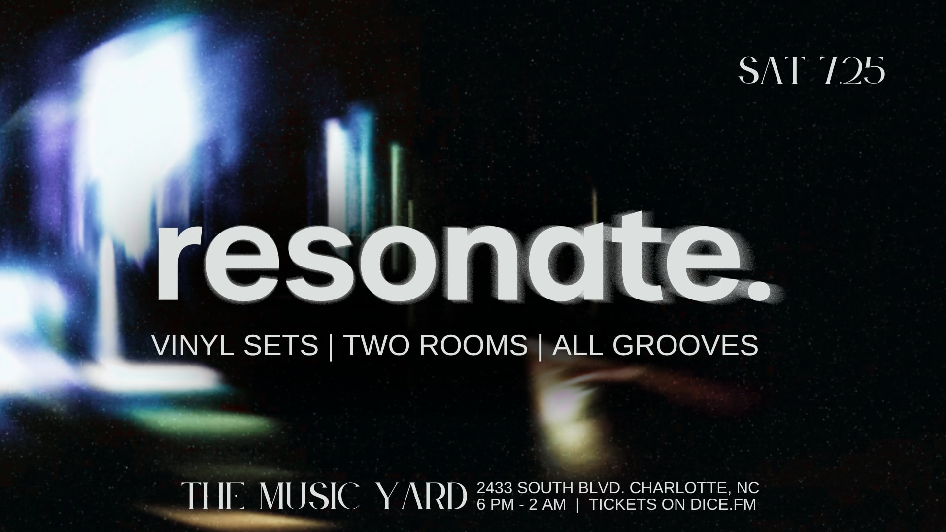 Resonate. Groove Series Vol. 6 @ Music Yard
