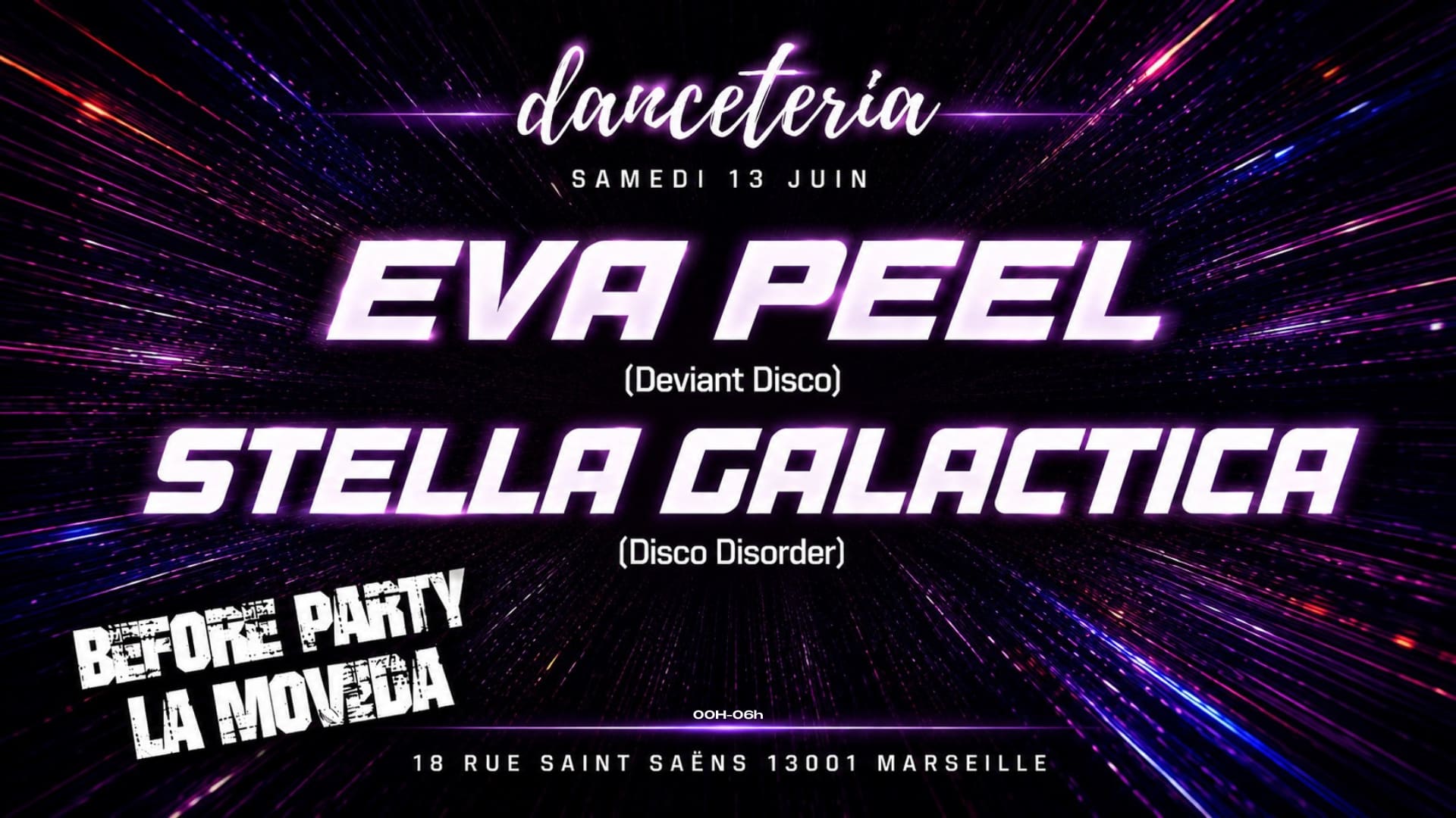 Eva Peel (Deviant Disco) + Stella Galactica @ Danceteria