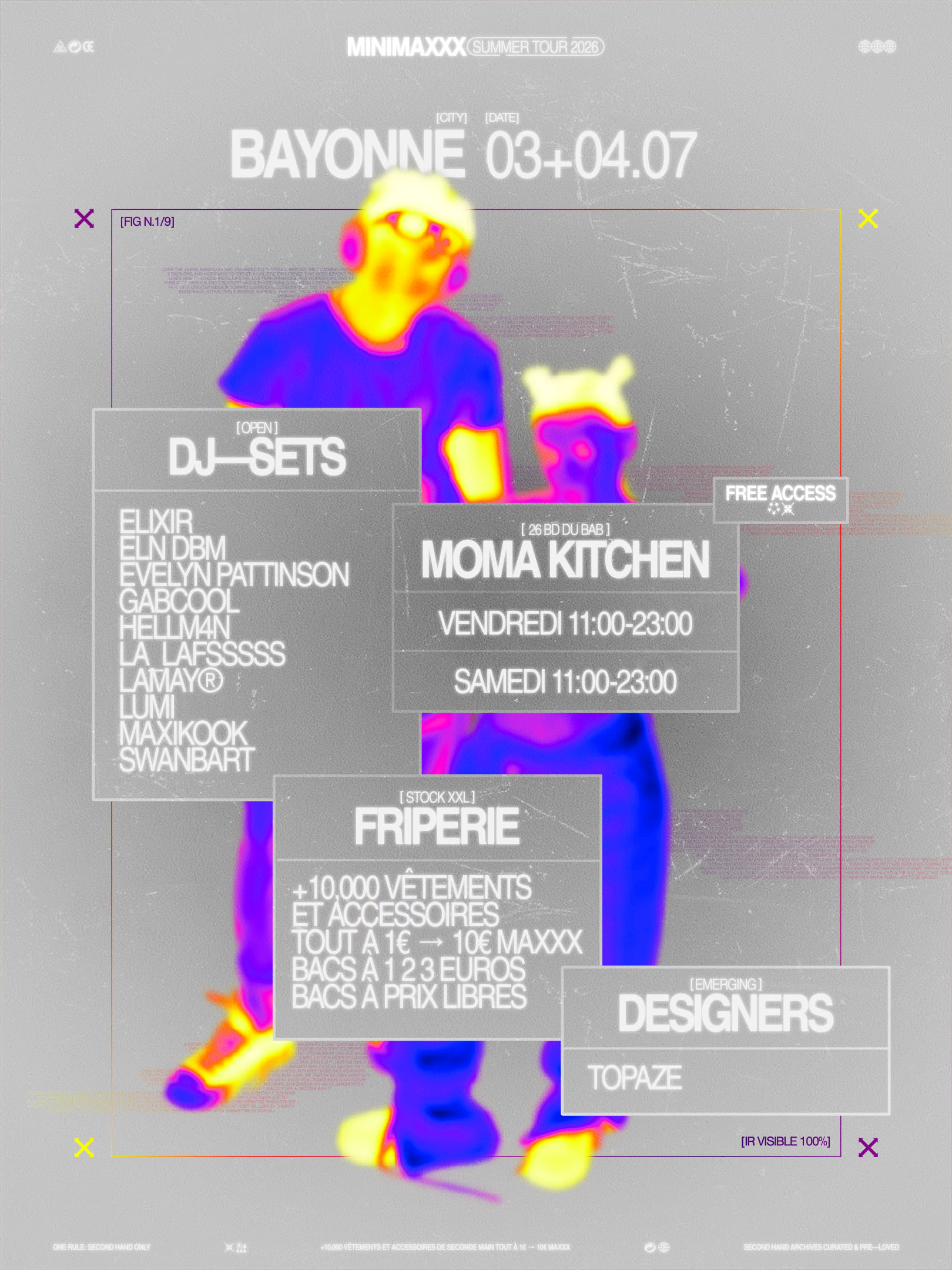 [Bayonne] Friperie + Dj-Sets + Designers
