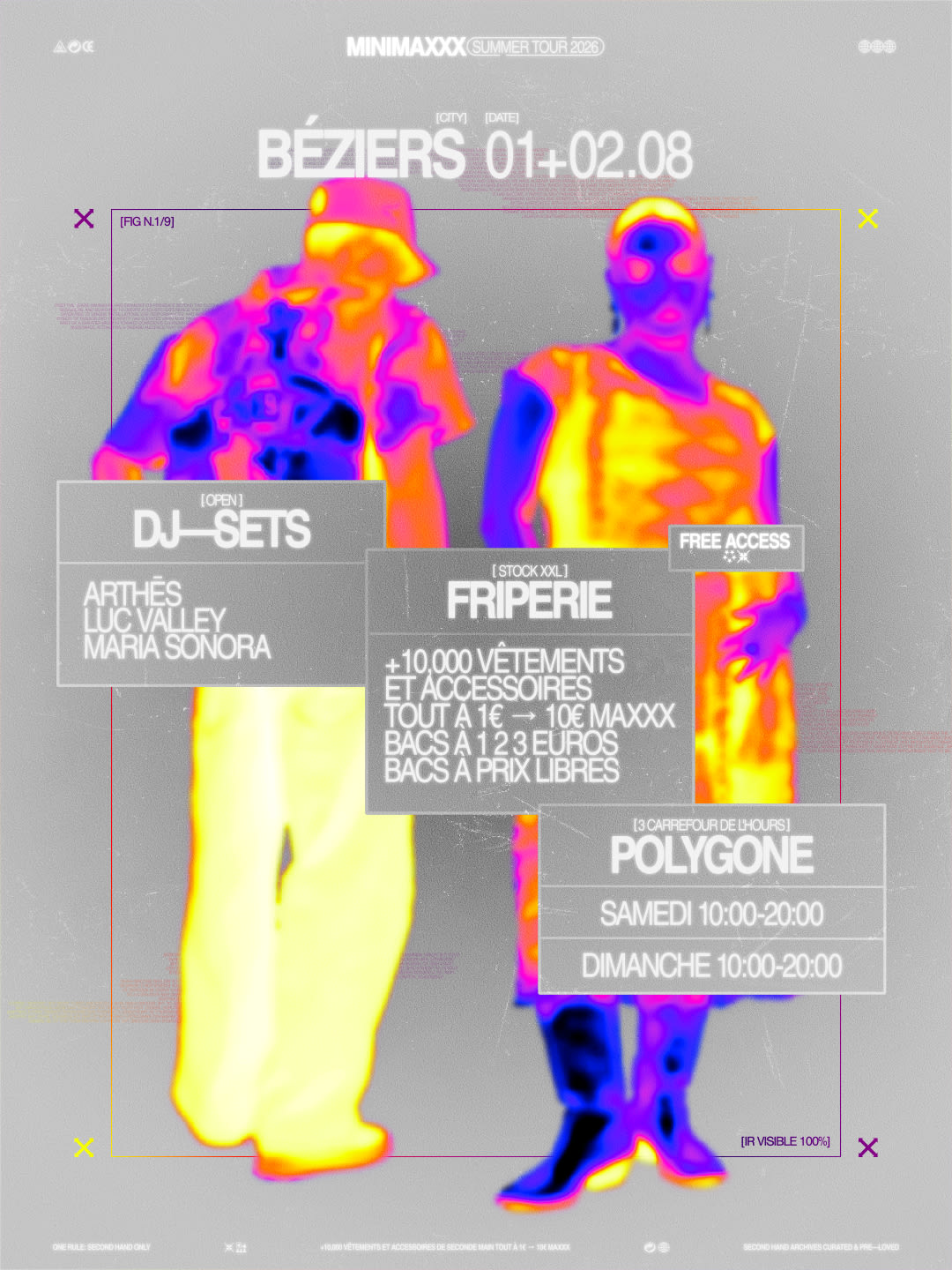 [Béziers] Friperie + Dj-Sets + Designers