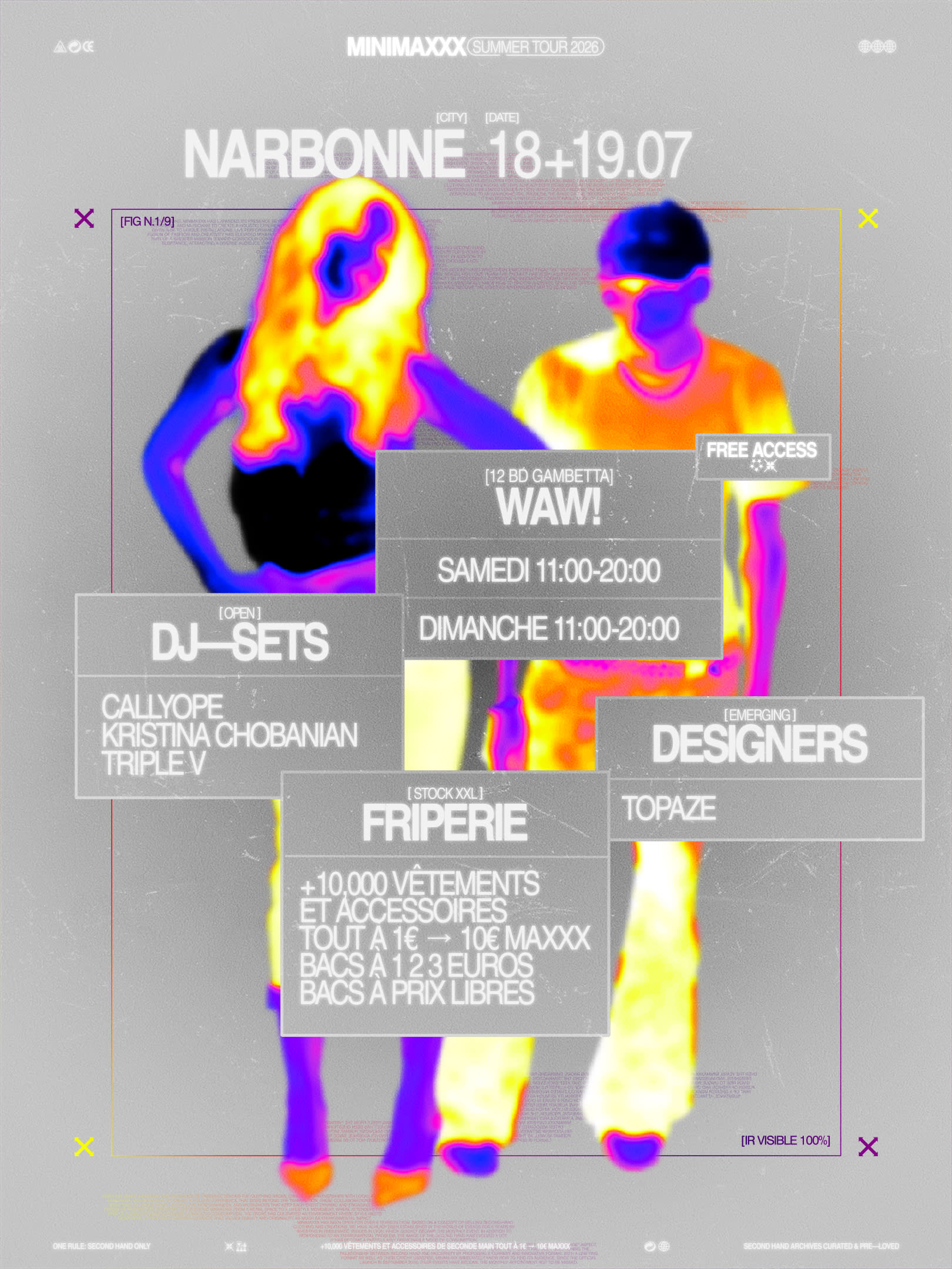 [Narbonne] Friperie + Dj-Sets + Designers