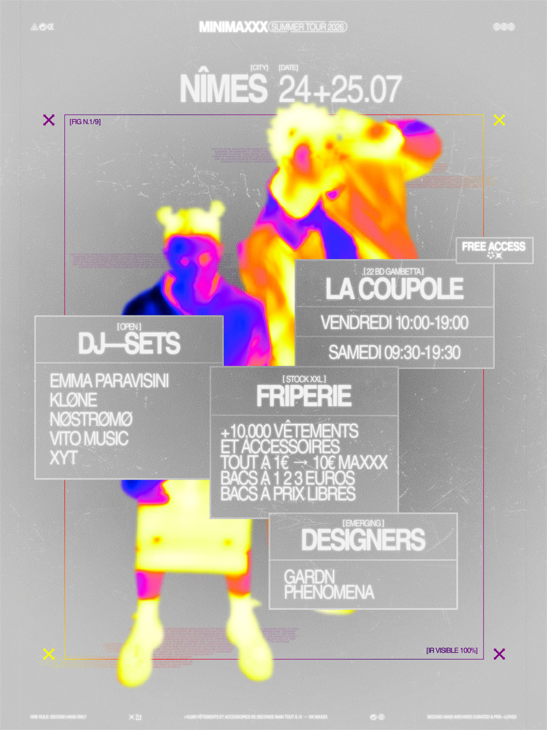 [Nîmes] Friperie + Dj-Sets + Designers