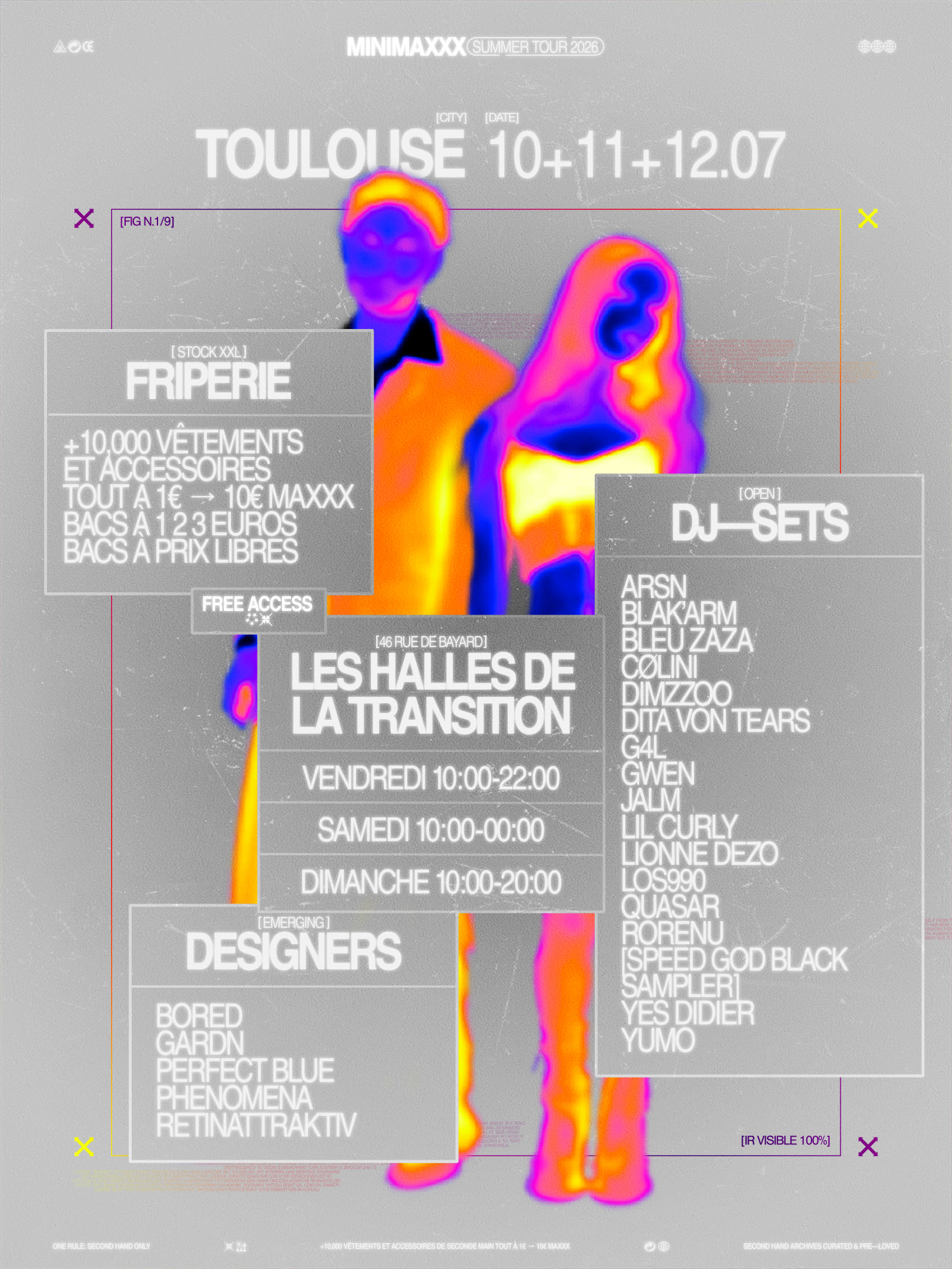 [Toulouse] Friperie + Dj-Sets + Designers