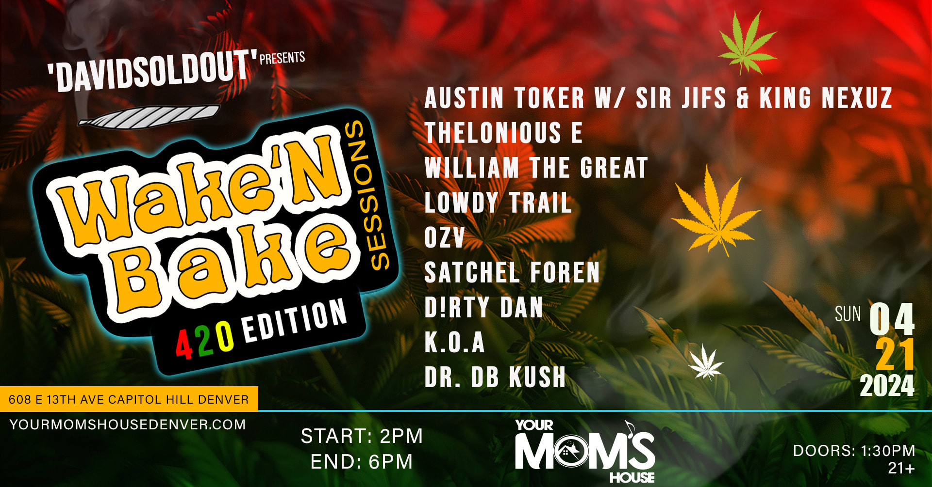 Wake N' Bake Sessions (420 Edition)