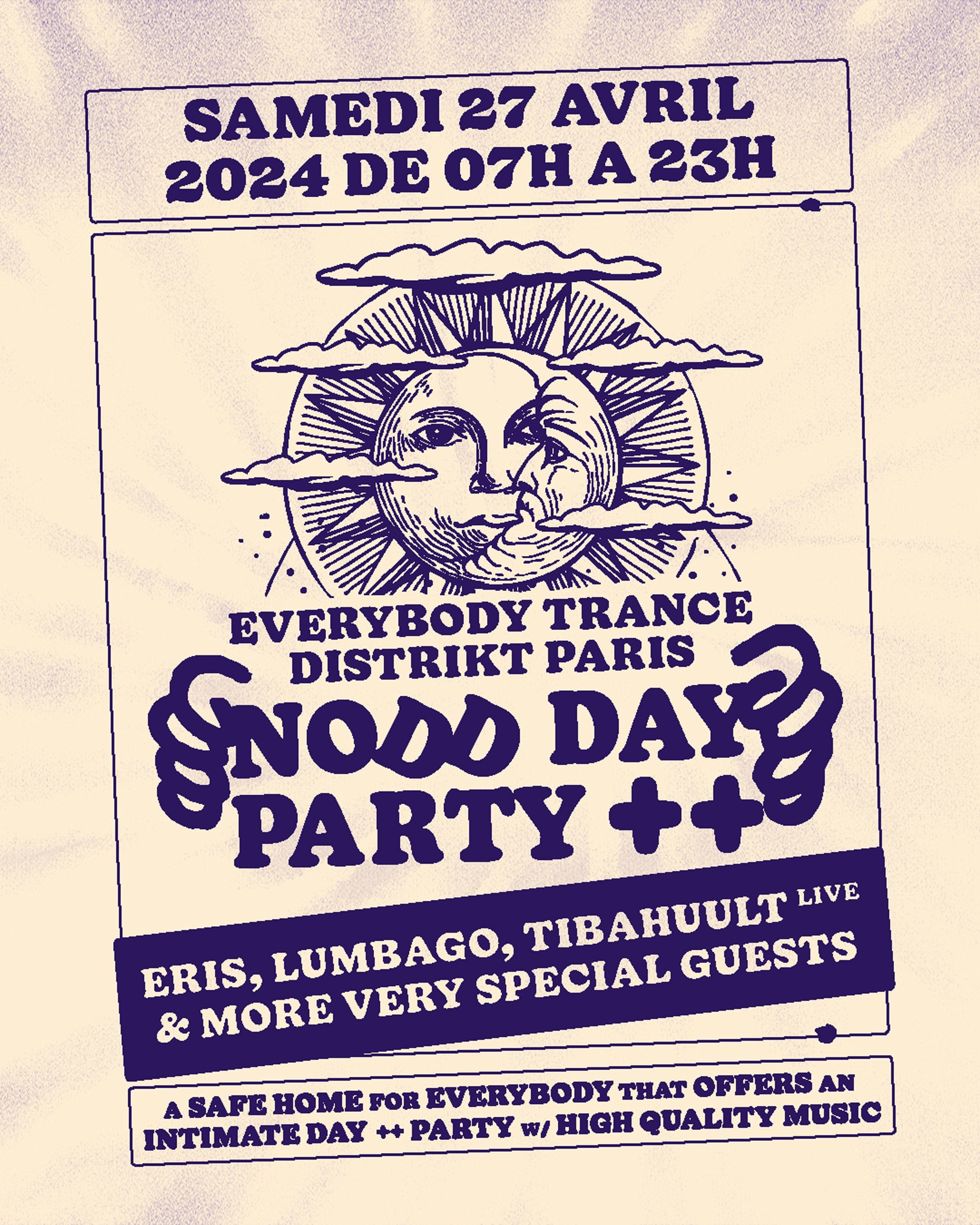 Nodd Day+ Afterparty : Everybody Trance & Distrik Paris