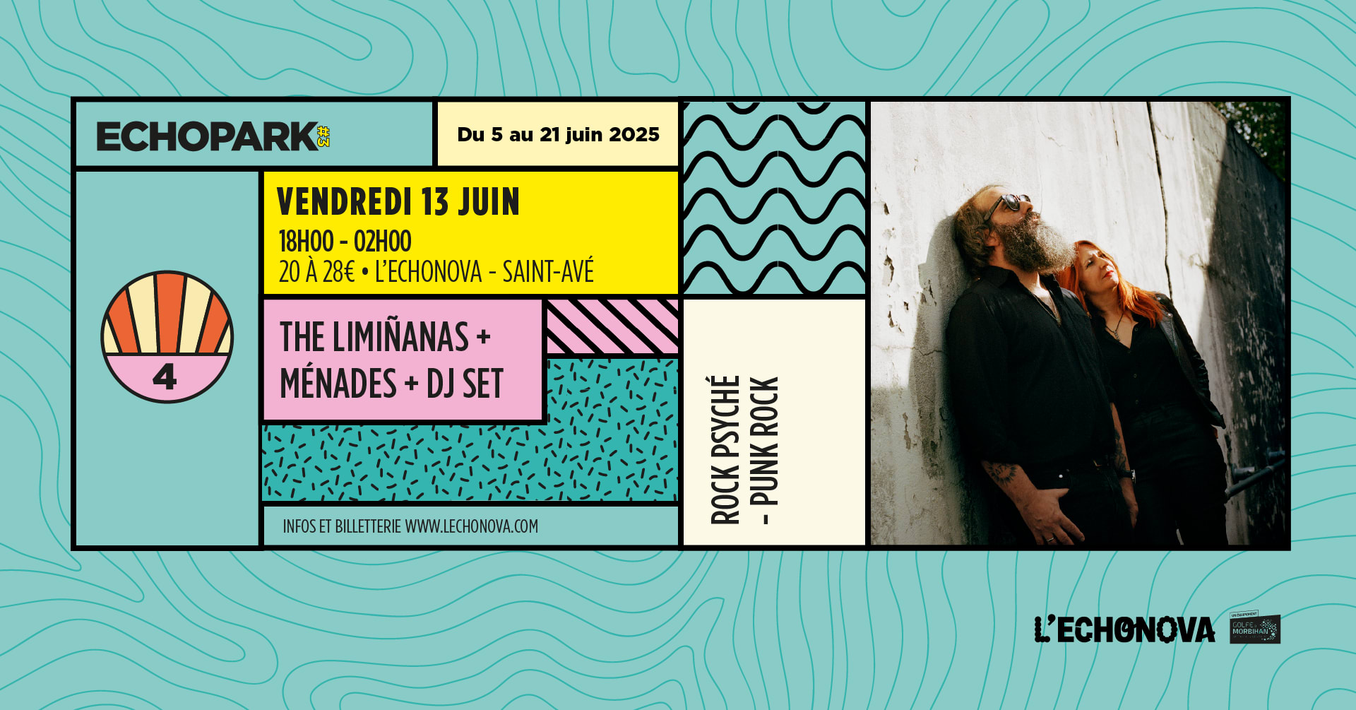 Echopark #3 : Étape 4 - The Limiñanas + Ménades + Dj Set