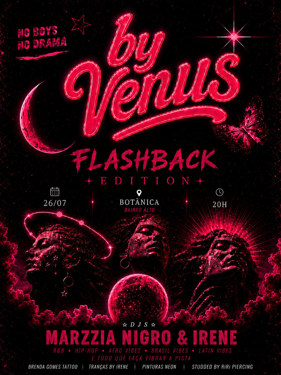 By Venus