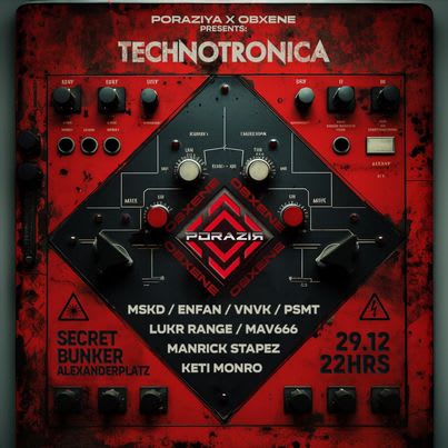 Obxene X Poraziya Presents Technotronica