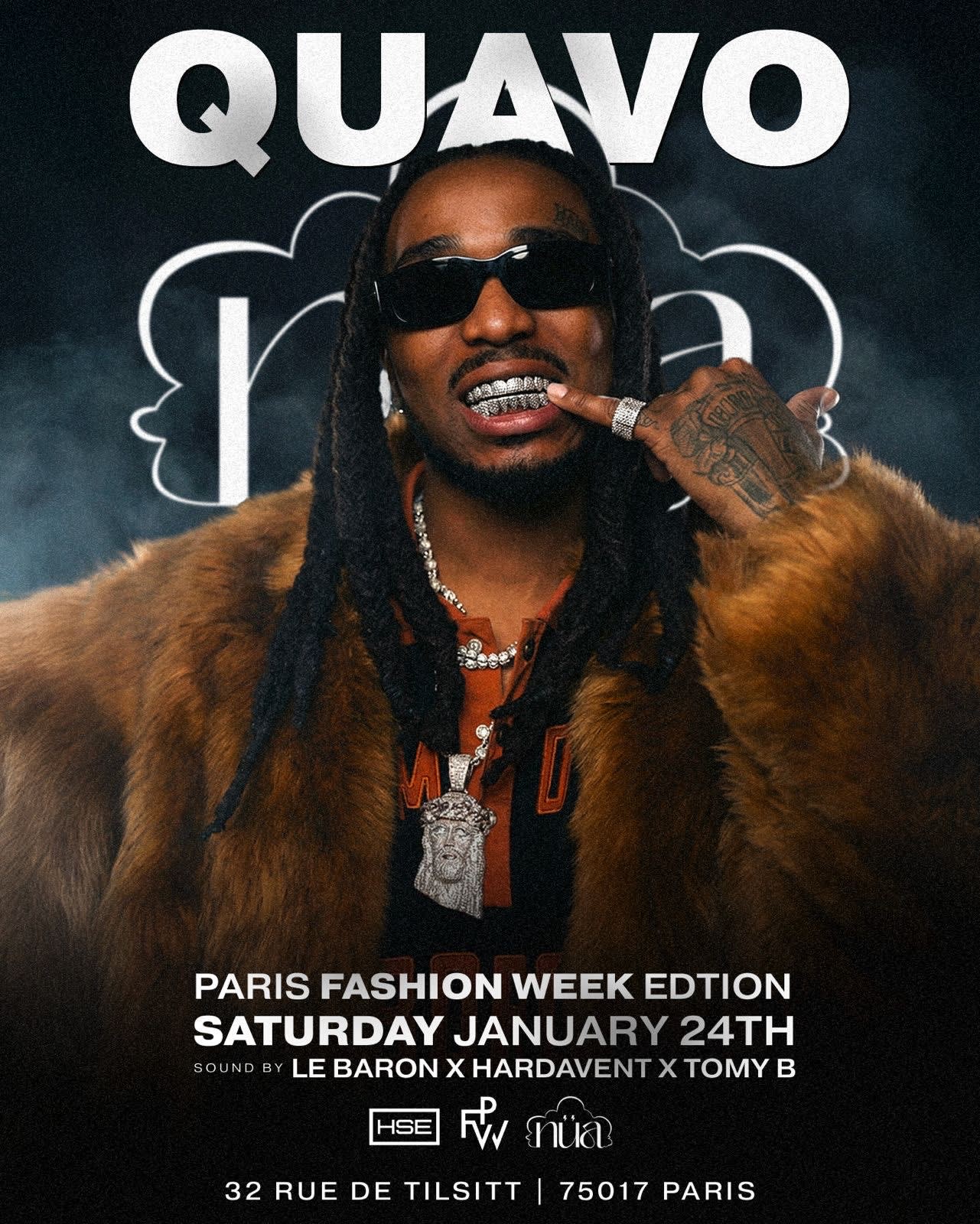 Quavo En Showcase Au Nua Paris
