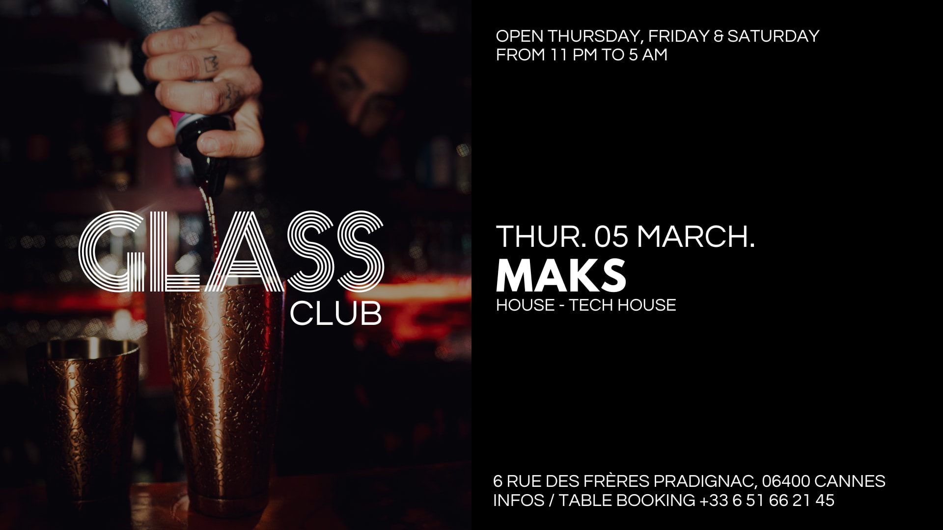 Glass House Night W/ Maks